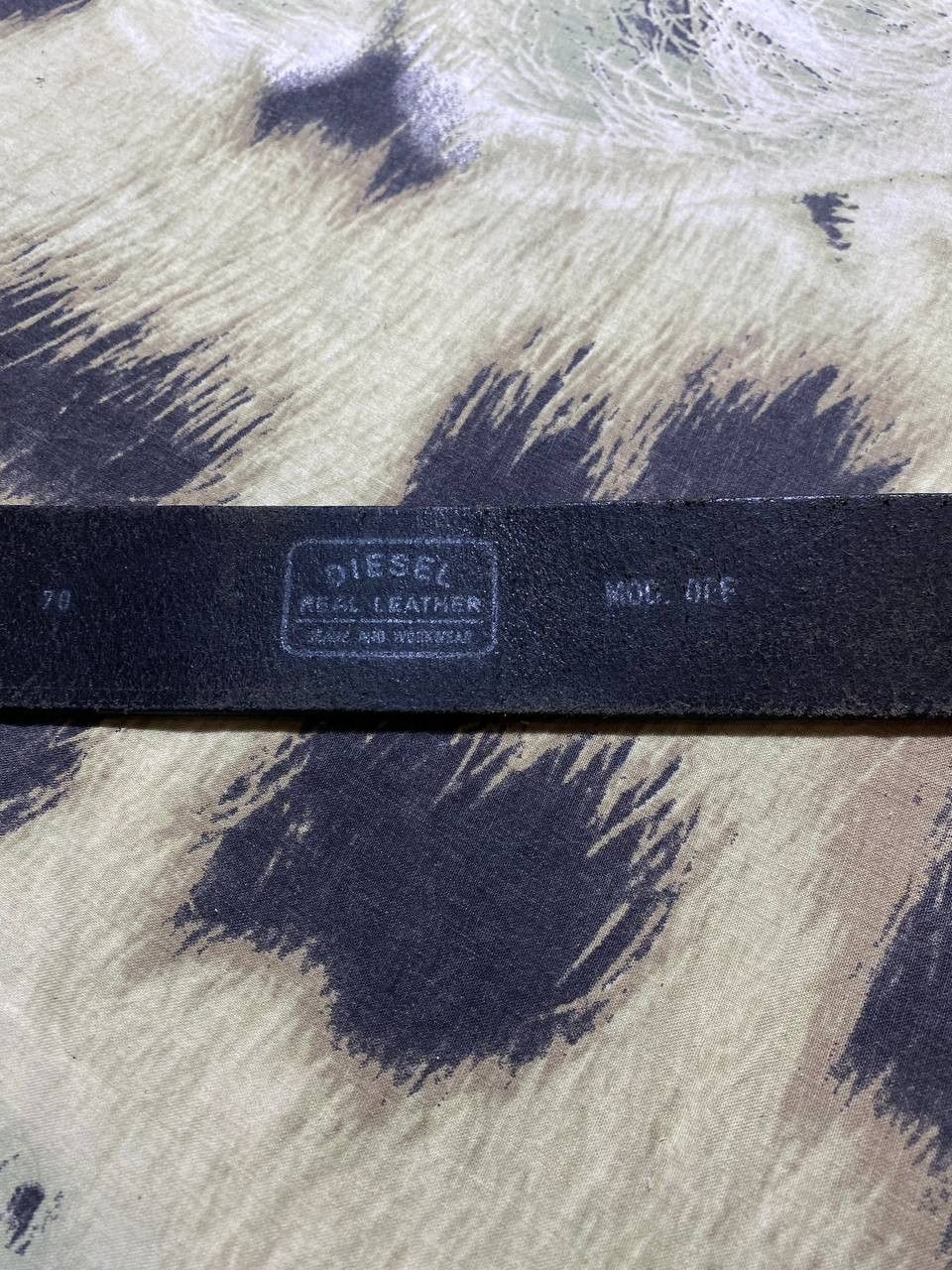 Diesel × Japanese Brand × Vintage Leather Belt Diesel Y2K Size ONE SIZE - 12 Thumbnail