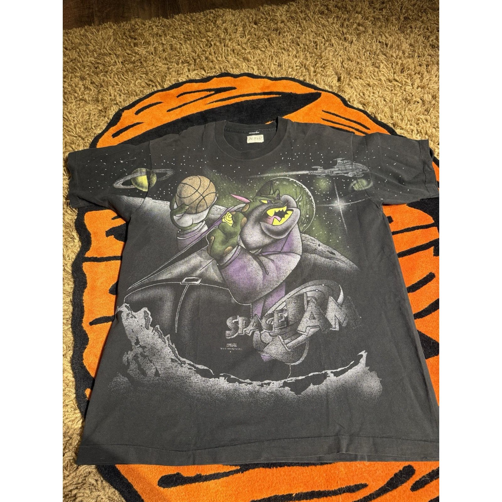 Vintage Vintage Swackhammer Space Jam Loony Tunes Aop Shirt Jordan Size US XL / EU 56 / 4 - 1 Thumbnail