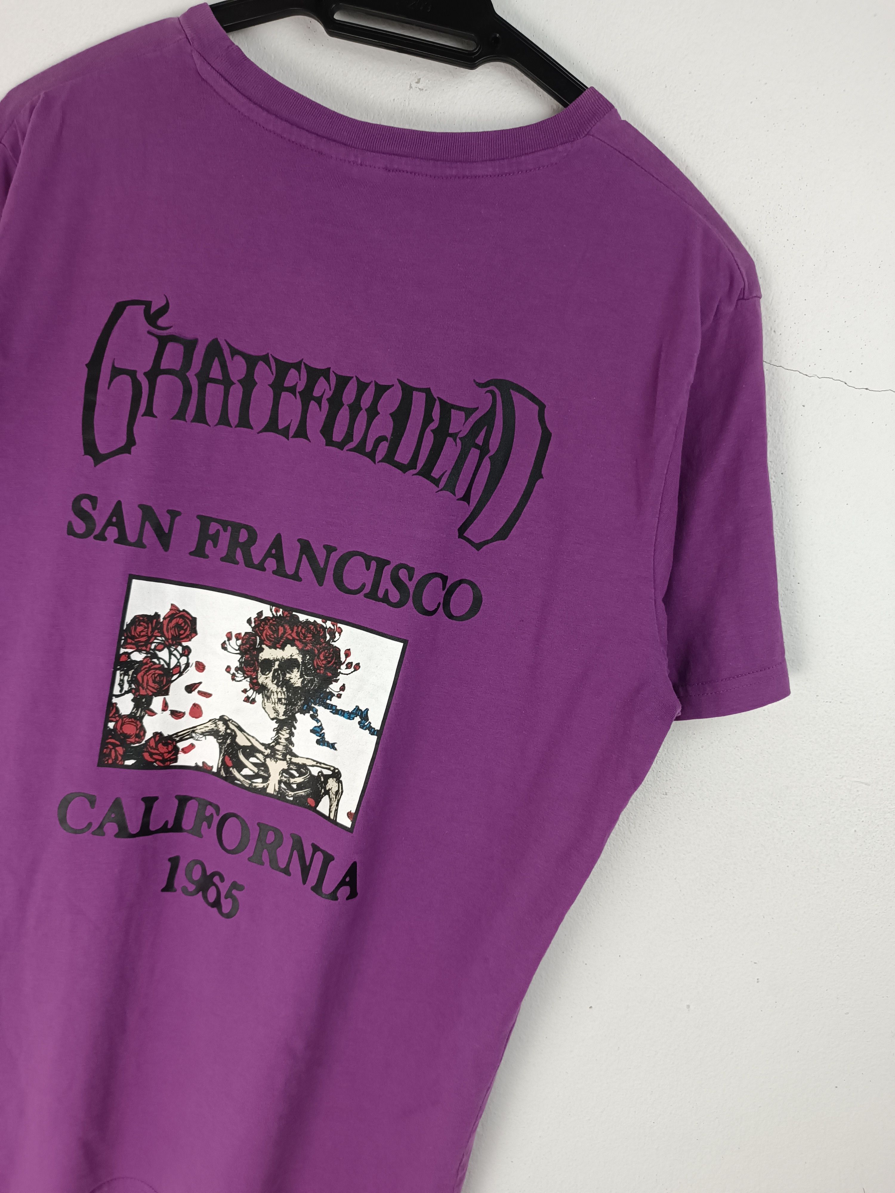 Grateful Dead VINTAGE GRATEFUL DEAD BOX LOGO CRAZY BACKHIT TEE Size US M / EU 48-50 / 2 - 11 Thumbnail