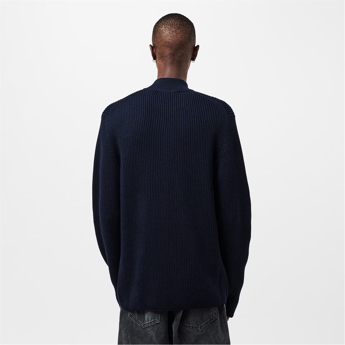 Dolce & Gabbana o1g2r1mq0426 Zip Knitted Top in Blue Size US L / EU 52-54 / 3 - 4 Thumbnail