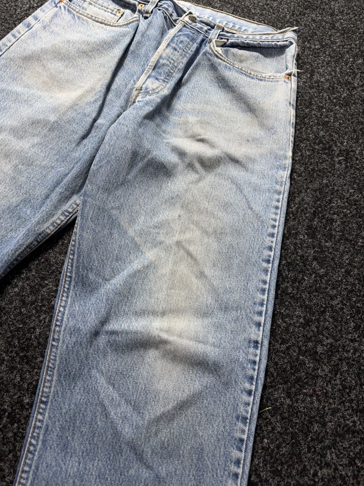 Levi's Vintage Clothing Vintage 90s Levi's 618 Relaxed Straight Light Wash Jeans Size US 32 / EU 48 - 6 Thumbnail
