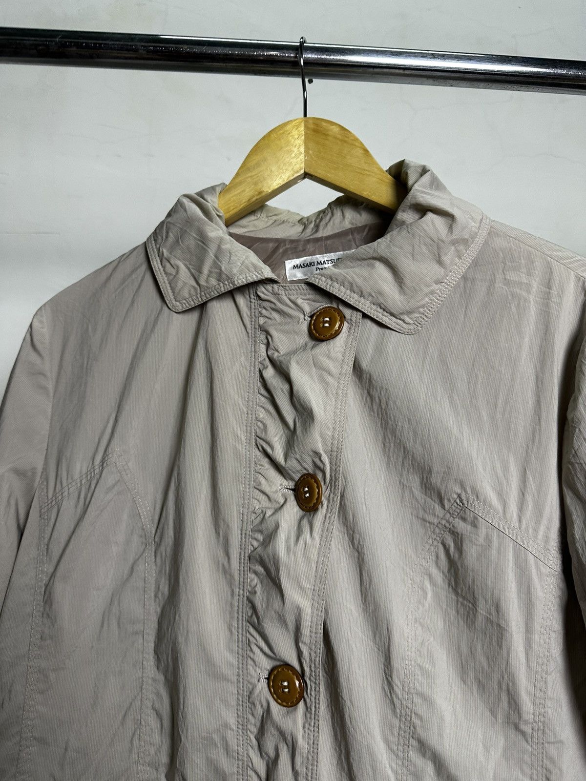 Masaki Matsushima Masaki Matsushima Premium Collection Trench Coat Size US M / EU 48-50 / 2 - 2 Thumbnail