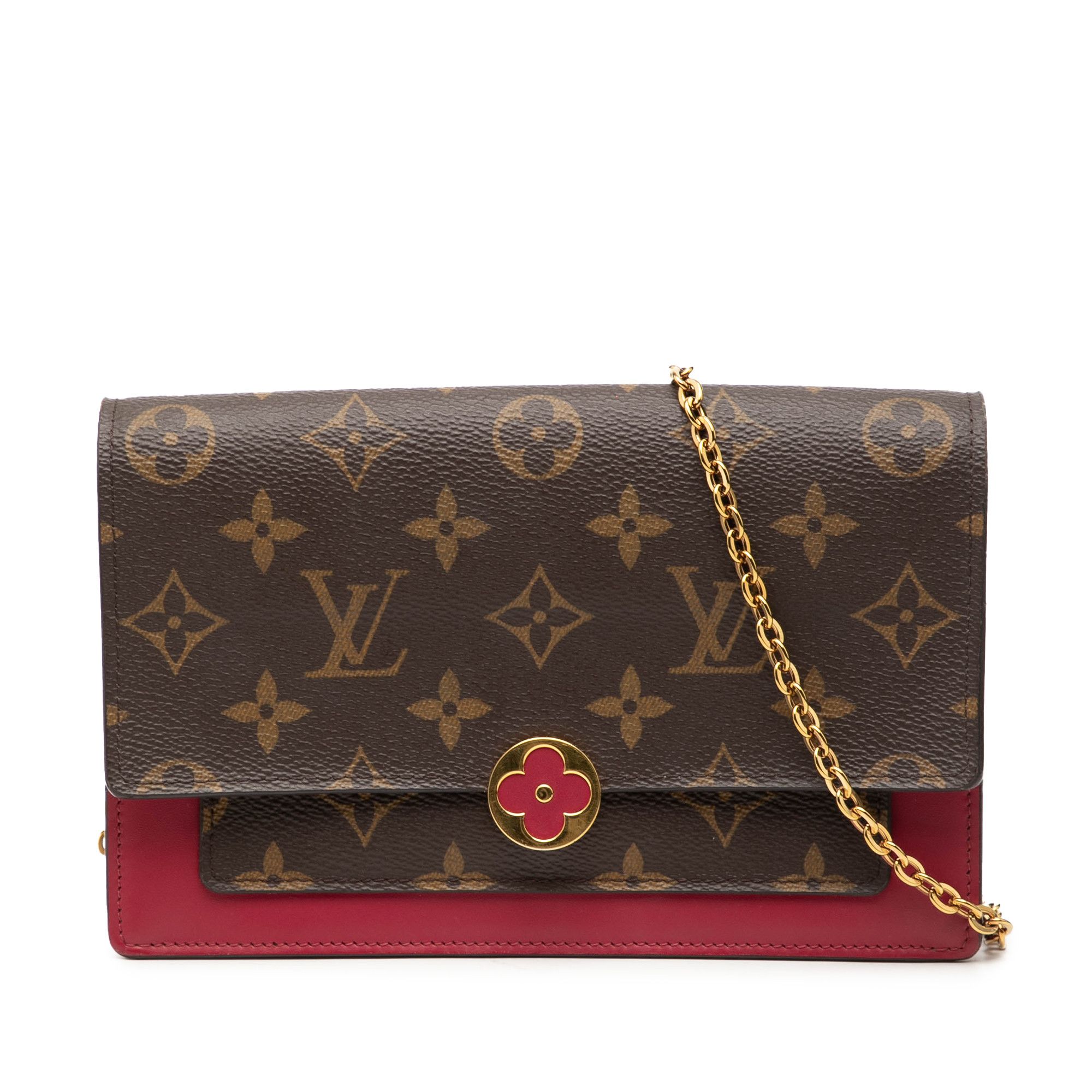 Louis Vuitton Louis Vuitton Monogram Flore Wallet On Chain Size ONE SIZE - 1 Thumbnail