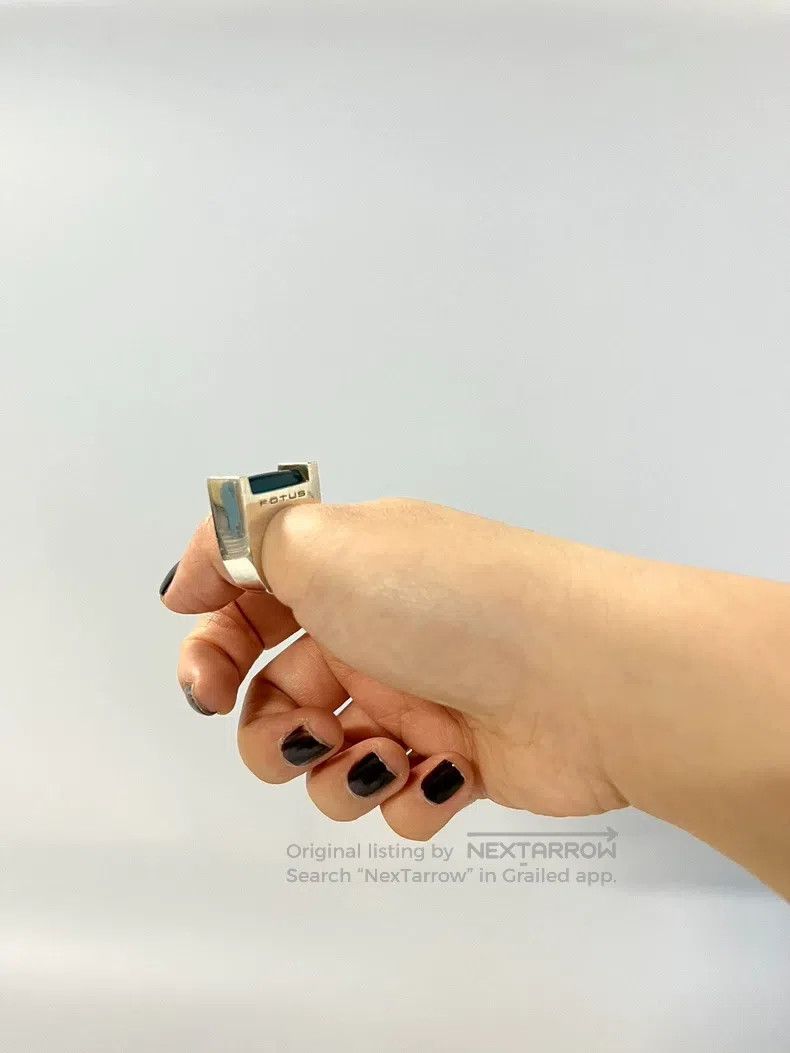 Japanese Brand Japanese Brand Fotus Blue fluorescent tube ring Size ONE SIZE - 5 Thumbnail