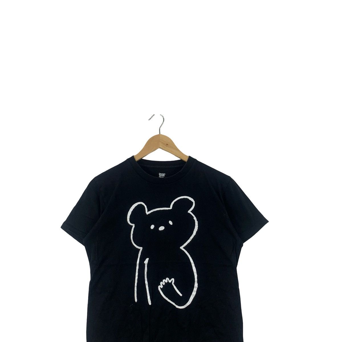 Other DESIGN BEAR CUTE Minimalist Graphic Tee Outline Character Size S / US 4 / IT 40 - 2 Thumbnail