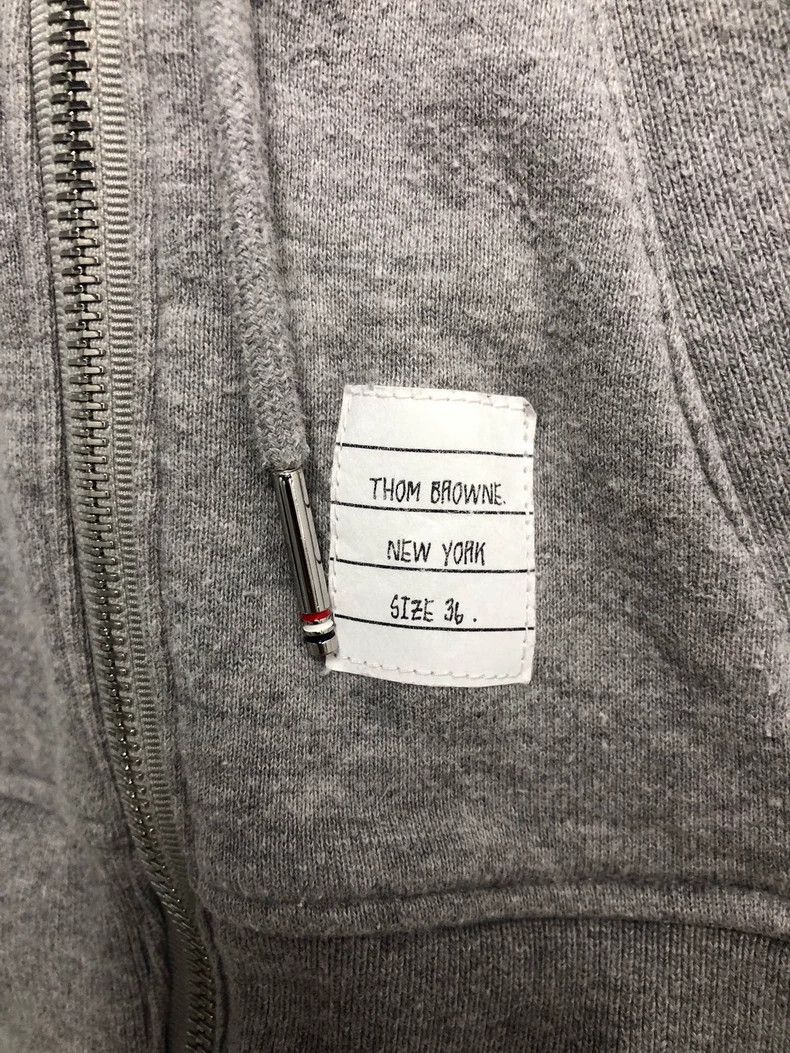 Thom Browne Thom Browne Zippered hoodie Size XS / US 0-2 / IT 36-38 - 3 Thumbnail