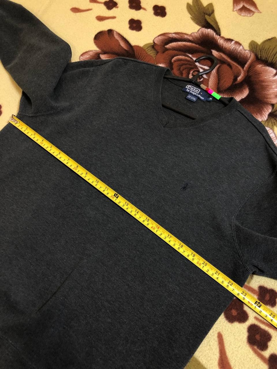 Polo Ralph Lauren Polo by Ralph Lauren V Neck casual vintage sweatshirt Size US M / EU 48-50 / 2 - 10 Thumbnail
