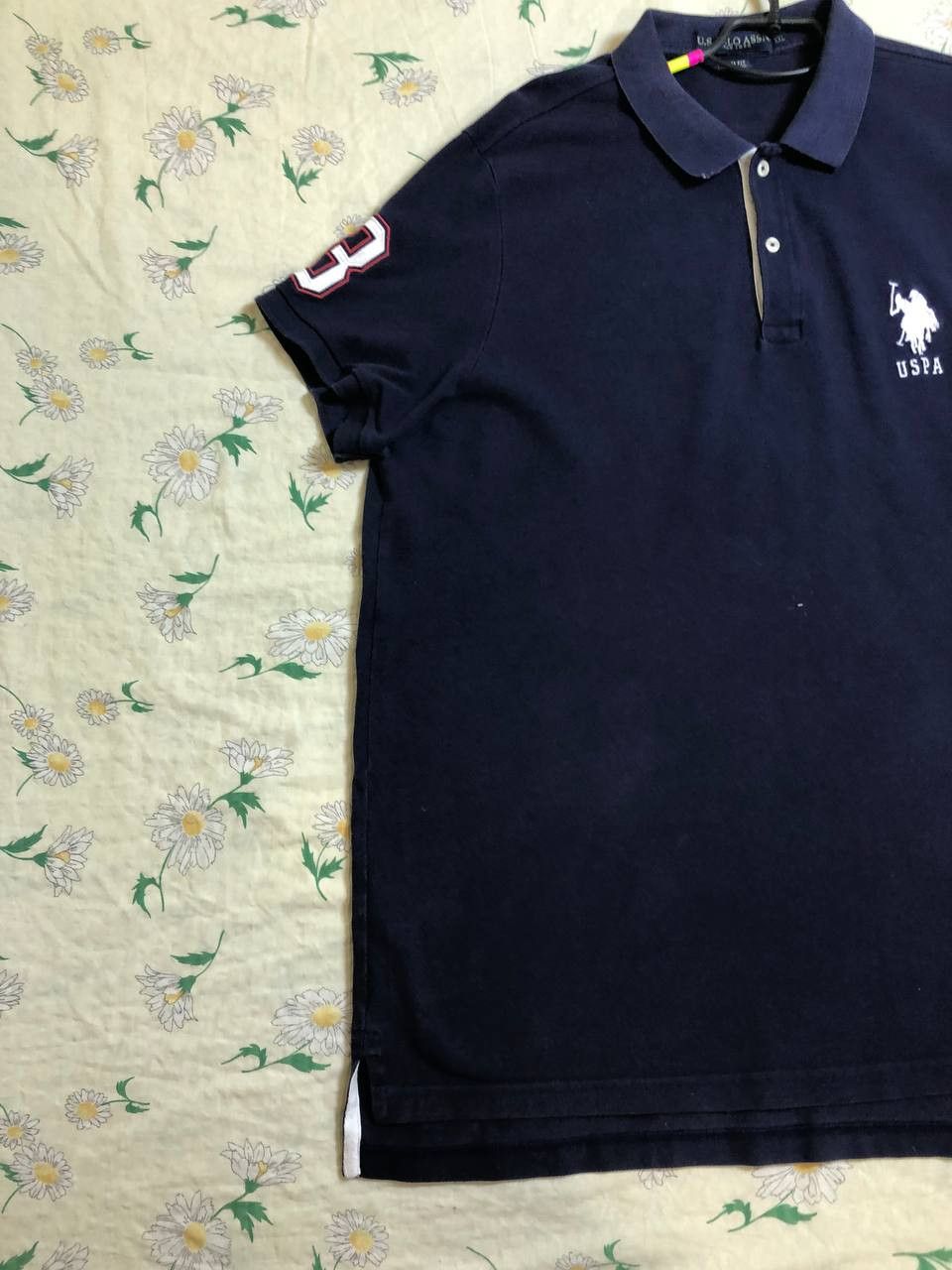 U.S. Polo Assn. U.S. Polo Assn. Men's Short Sleeve Polo Navy Color Size US XXL / EU 58 / 5 - 6 Thumbnail