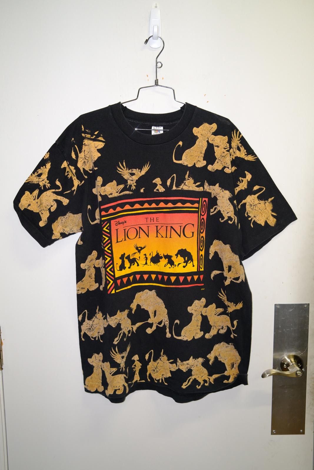 Fruit Of The Loom 90's Fruit of The Loom Disney The Lion King T-Shirt Size XL / US 12-14 / IT 48-50 - 1 Thumbnail
