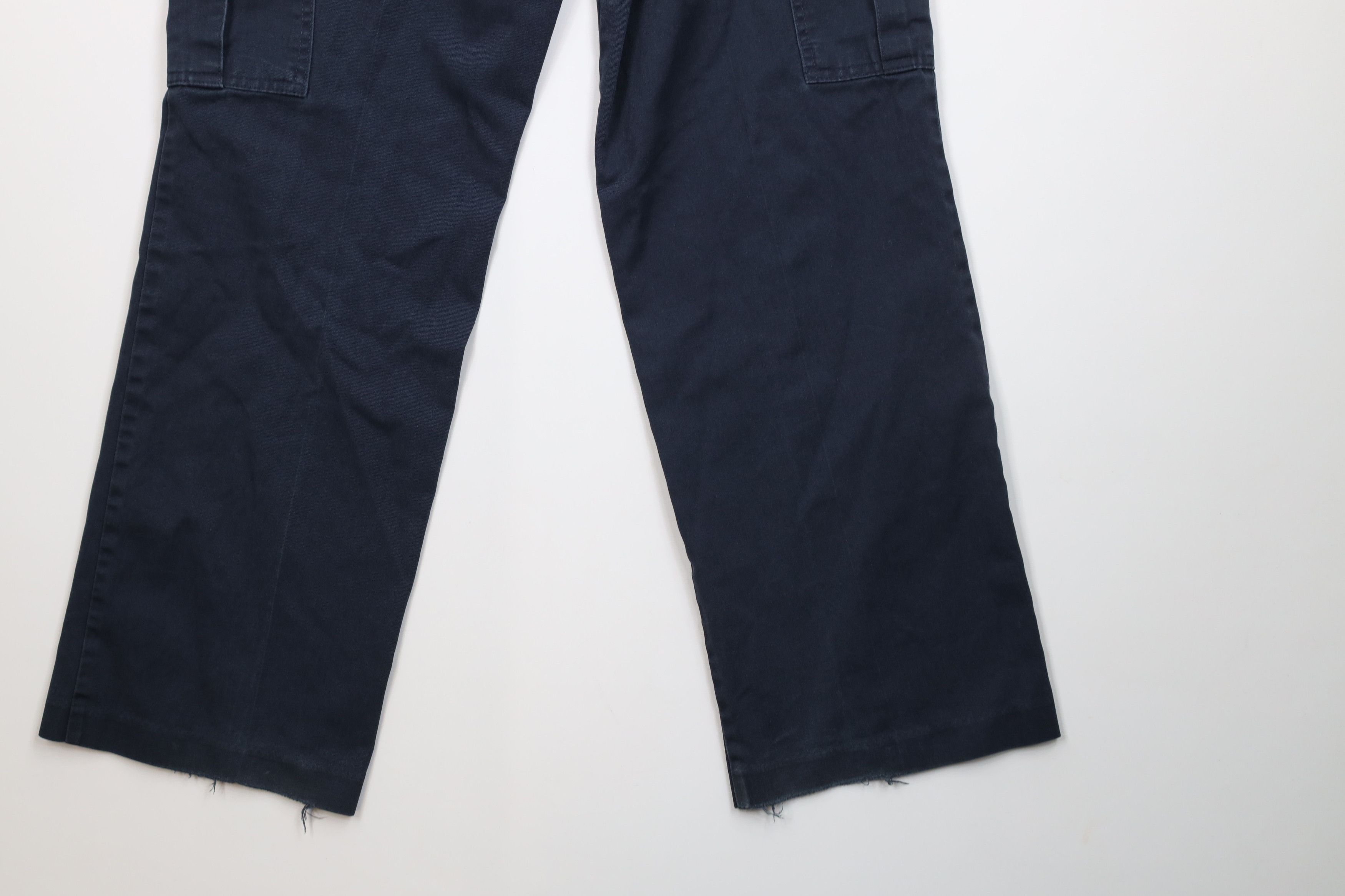 Dickies Vintage Dickies Workwear Wide Leg Cargo Pants Navy Blue Size US 32 / EU 48 - 16 Thumbnail