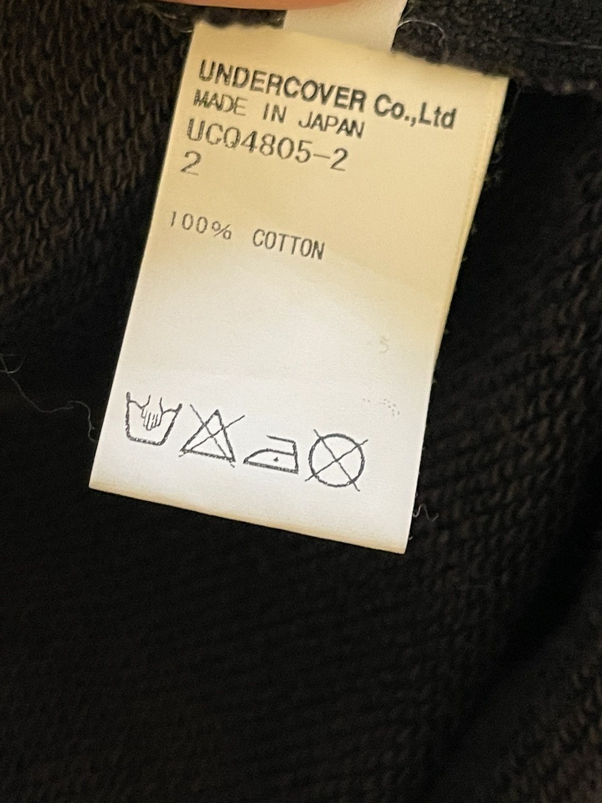 Undercover SS2003 Undercover 'SCAB' 3/4 Zip Hoodie Size US M / EU 48-50 / 2 - 10 Thumbnail