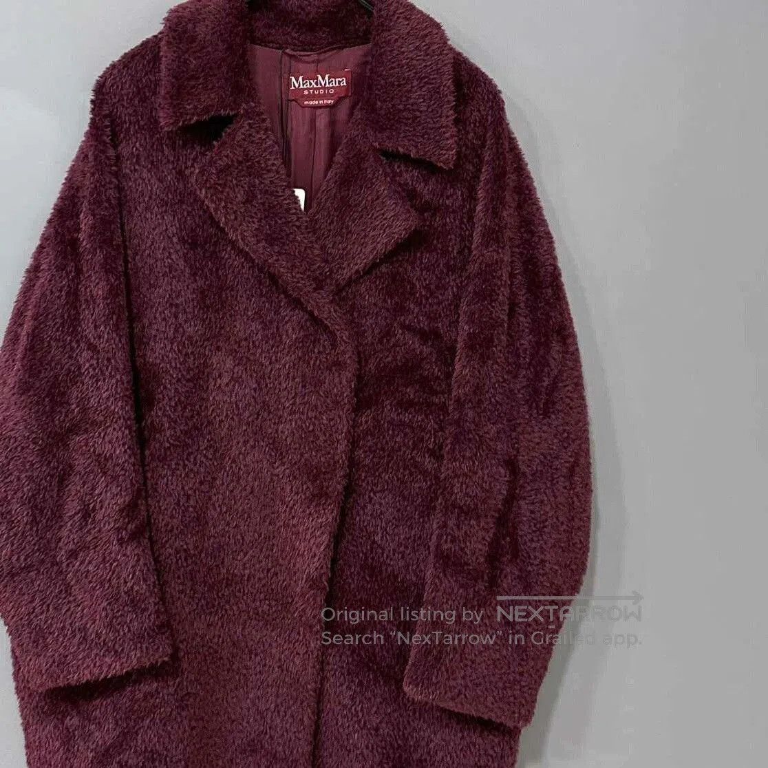 Max Mara MaxMara Alpaca Wool Long Coat. Size M / US 6-8 / IT 42-44 - 2 Thumbnail