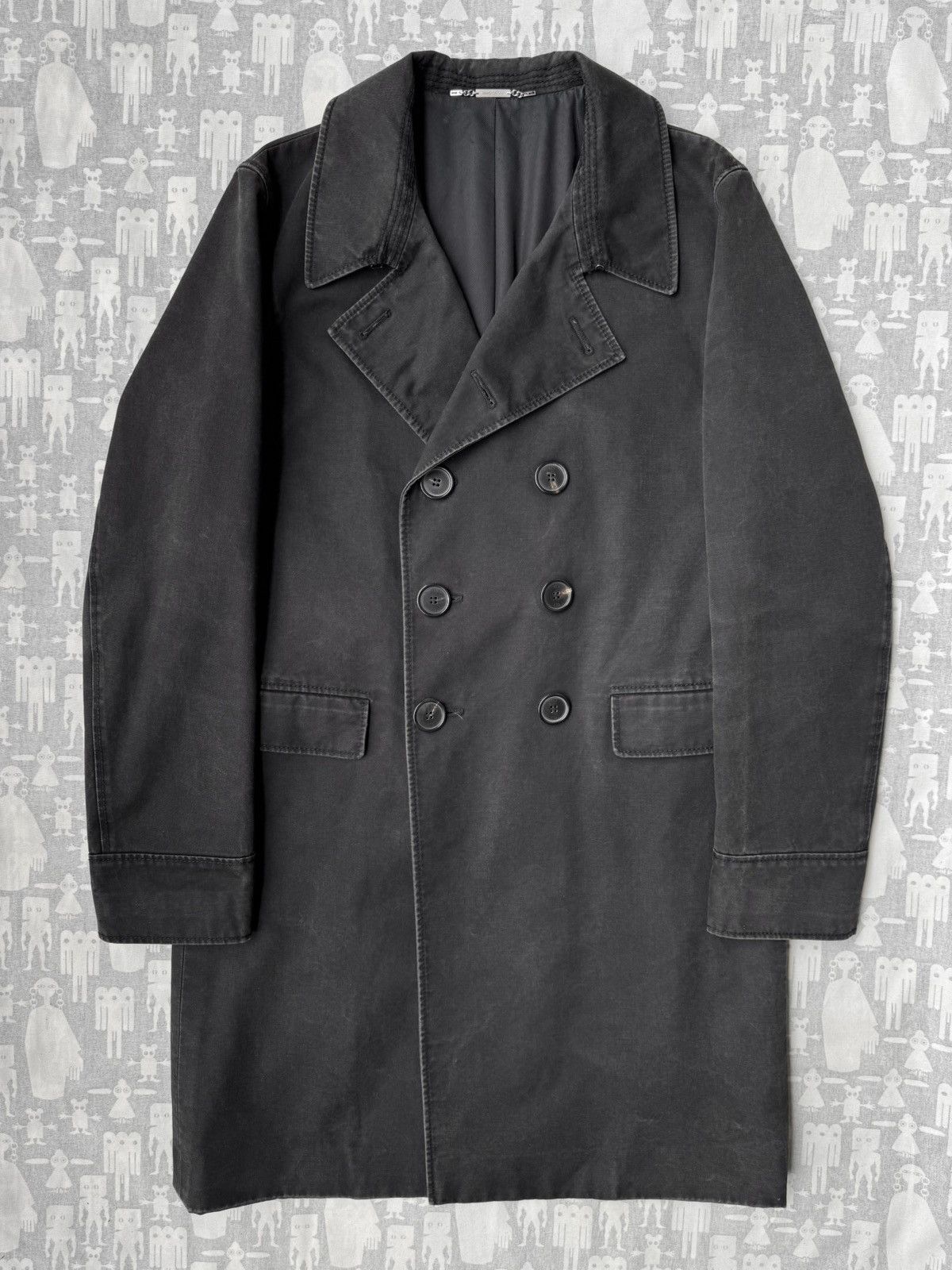 Dior × Hedi Slimane Rare! Dior Homme AW04 “VOTC” herringbone
