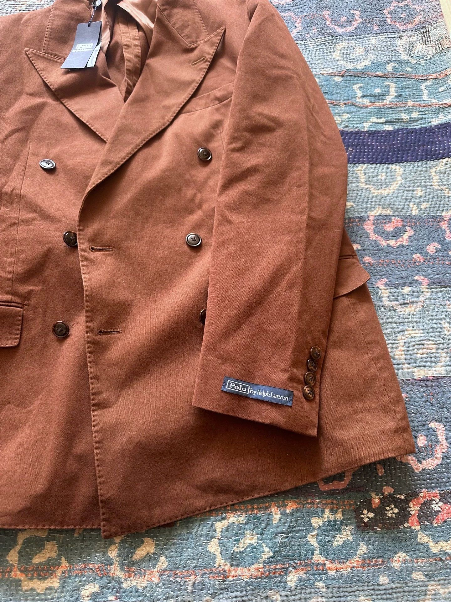 Polo Ralph Lauren Polo Ralph Lauren RRL Double-Breasted Suit Jacket 44R Size 44R - 4 Thumbnail