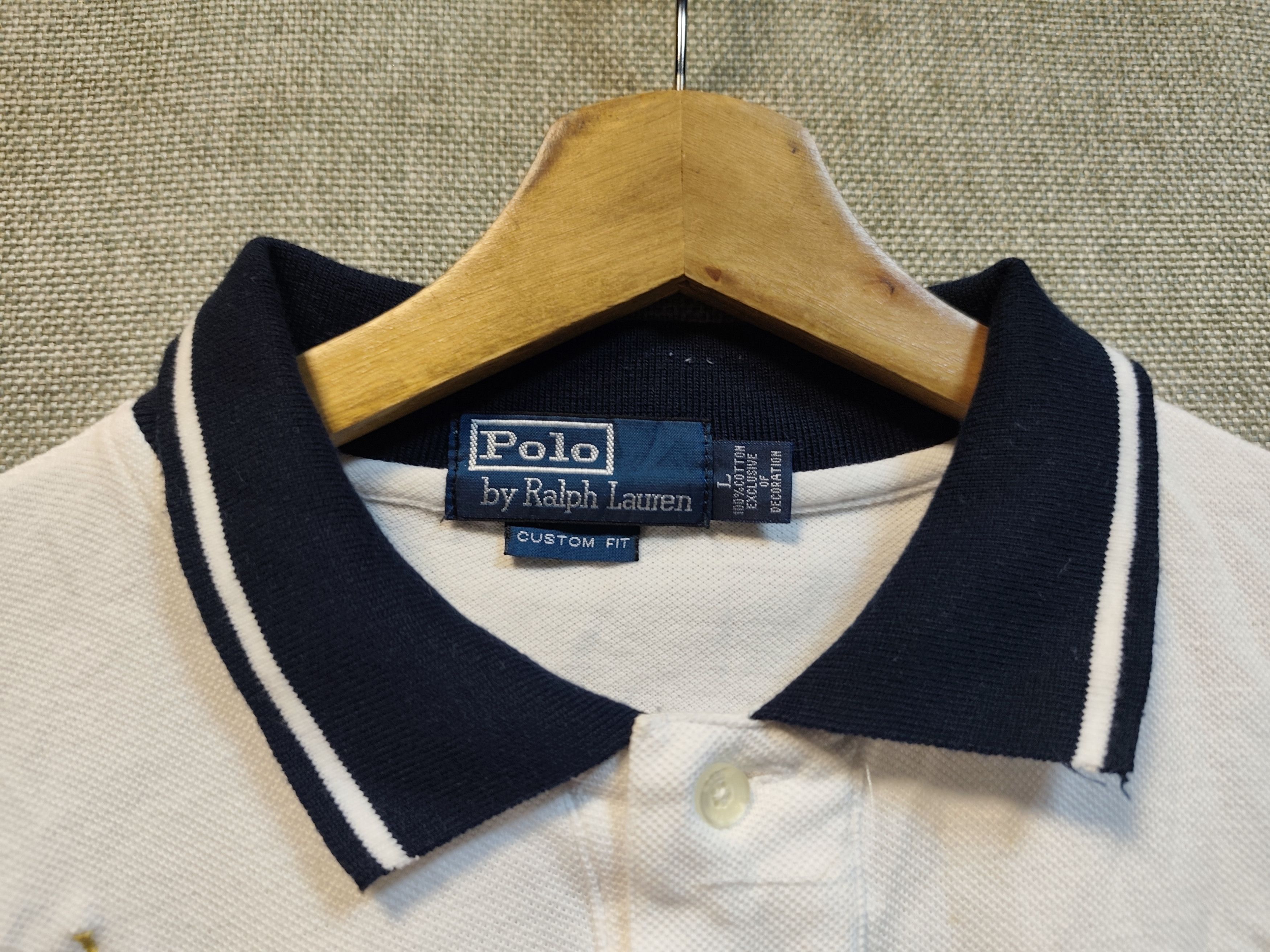 Polo Ralph Lauren Vintage Long Sleeve Polo Ralph Lauren Paris Size US M / EU 48-50 / 2 - 5 Thumbnail