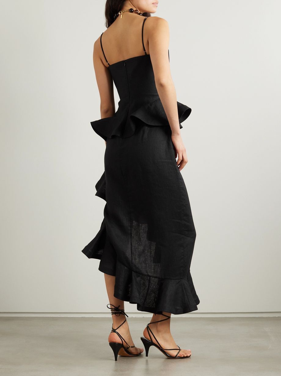 Zimmermann Harmony Tango Ruffled Dress Size L / US 10 / IT 46 - 2 Thumbnail