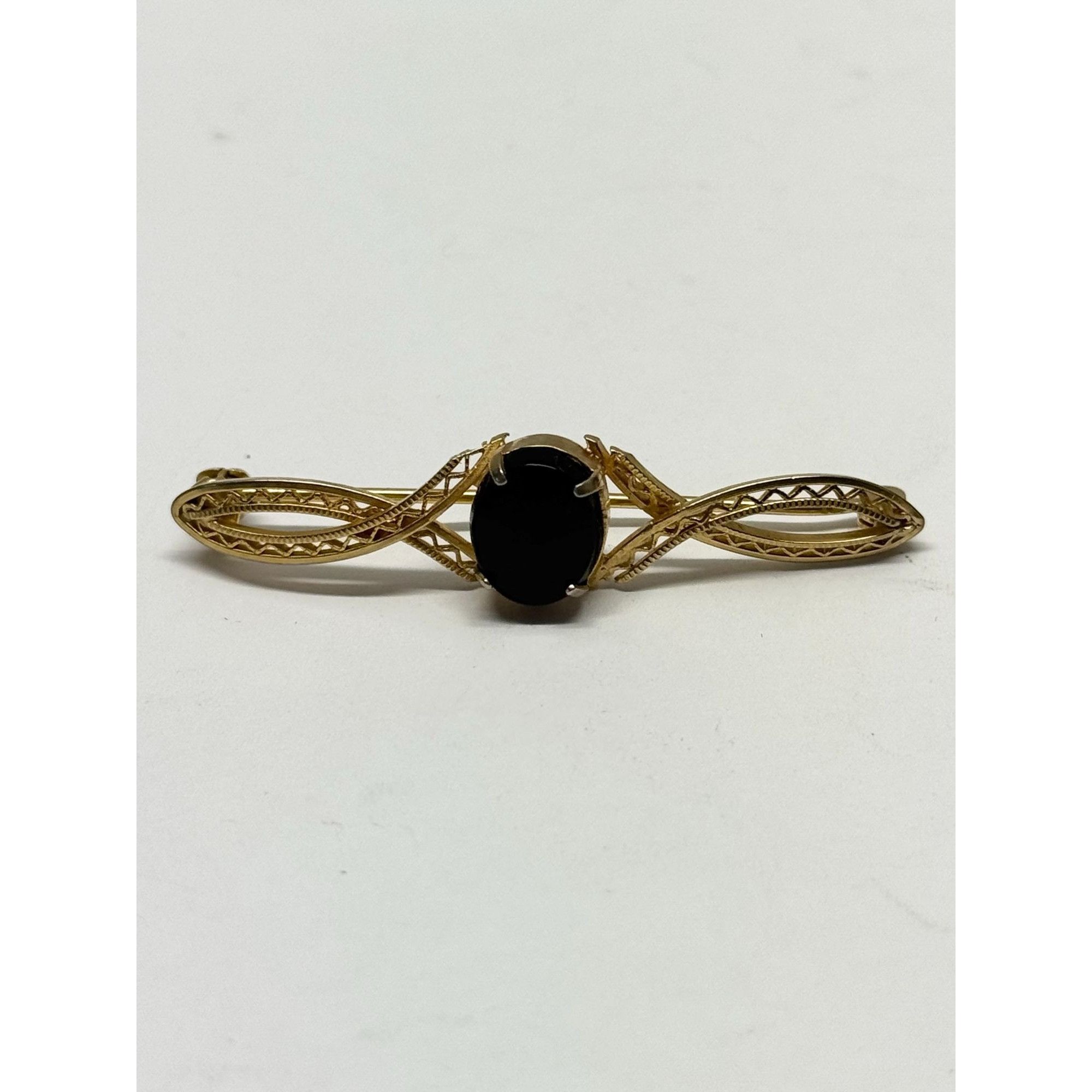 Vintage Vintage Burt Cassell Gold Filled Brooch Bar Pin Size ONE SIZE - 4 Thumbnail