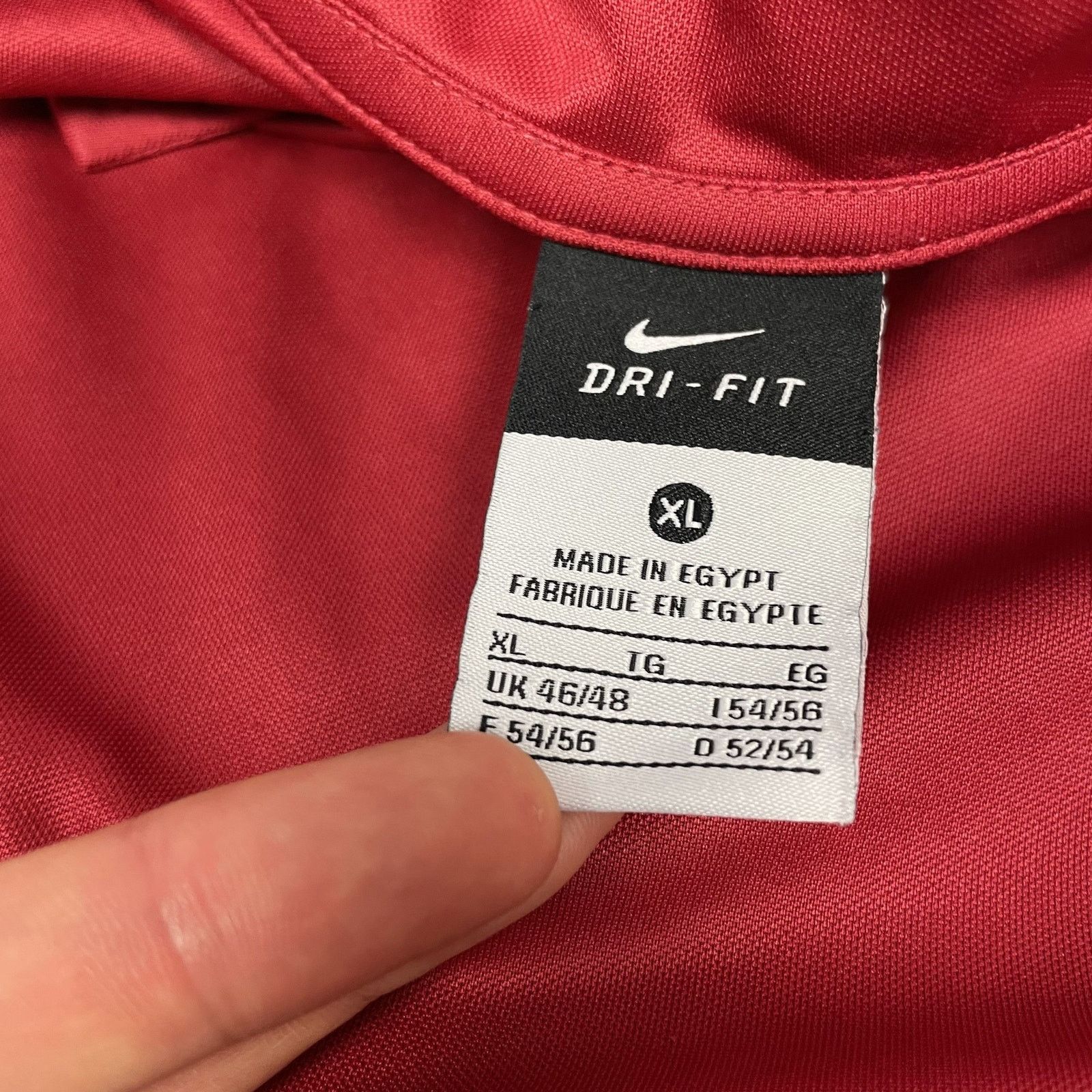 Nike Nike Dri-Fit Men's Red SV Wehen Wiesbaden Football Jersey XL Size US XL / EU 56 / 4 - 7 Thumbnail