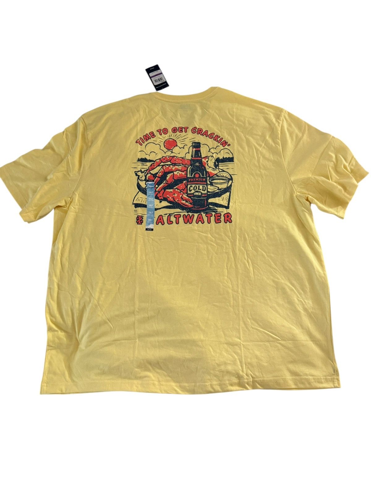 Izod Izod Saltwater Yellow Graphic Tee XXL Tall Size US XXL / EU 58 / 5 - 2 Thumbnail