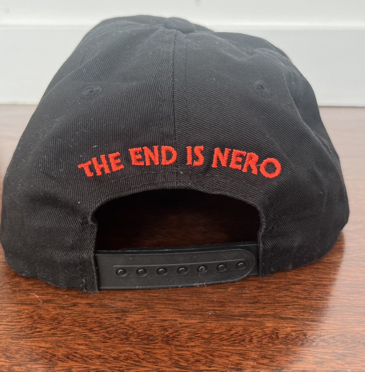 Band Tees Queens Of The Stone Age The End Is Nero Baseball Hat Size ONE SIZE - 2 Thumbnail