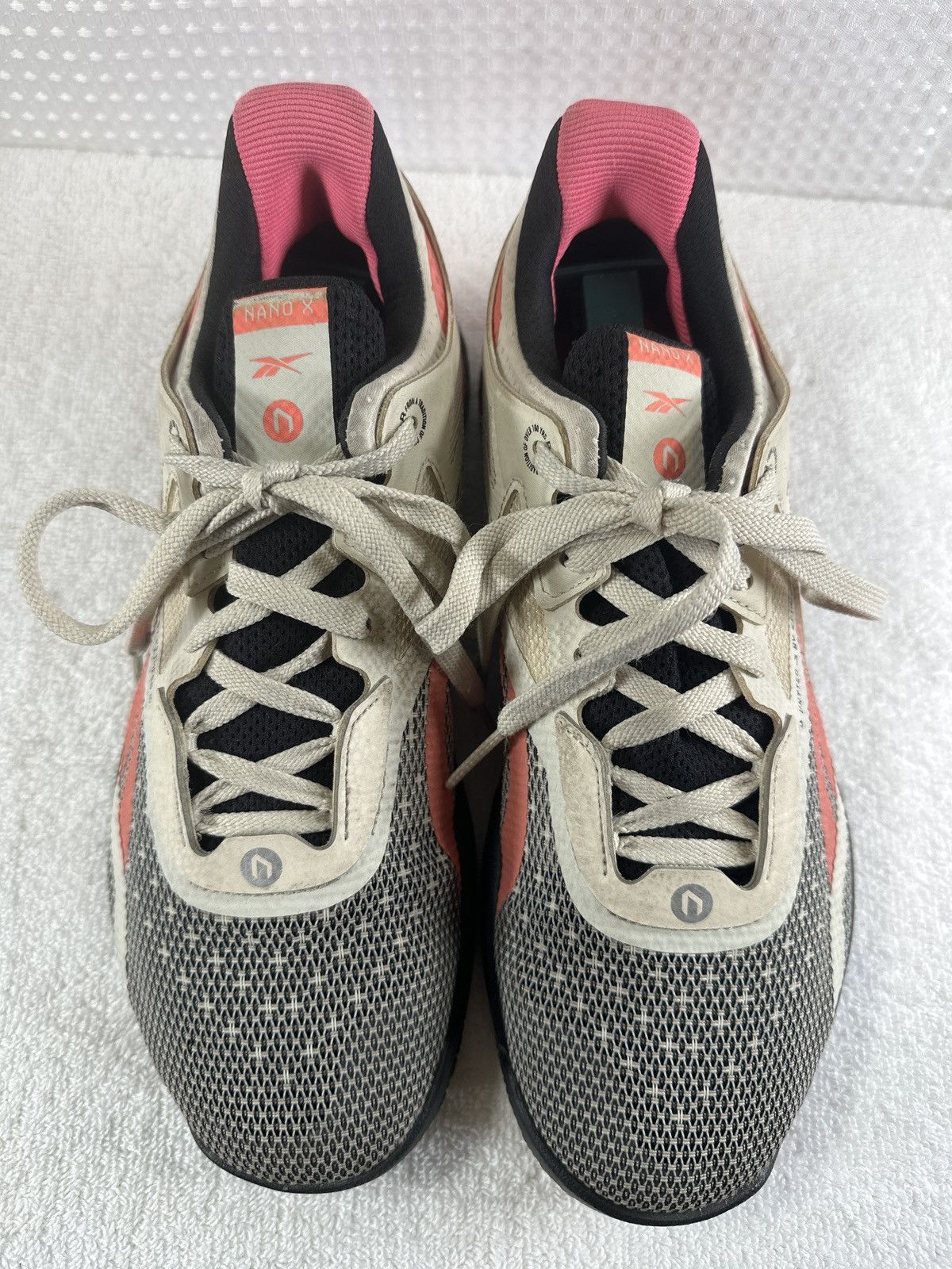 Reebok Reebok NANO X WIT 'ALABASTER PUNCH PINK' Shoes Size US 6.5 / EU 39-40 - 3 Thumbnail