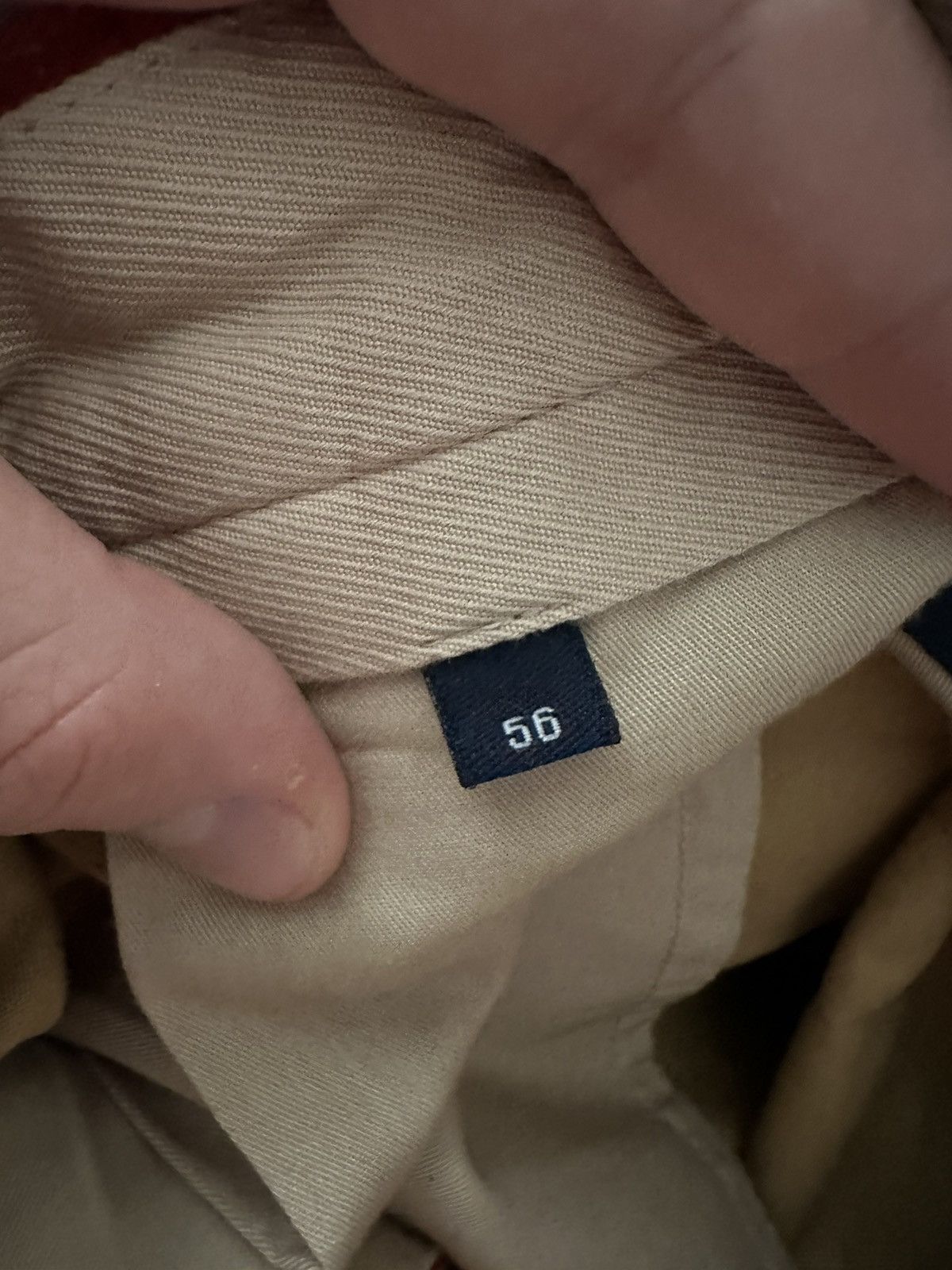 Burberry Burberry London Bright Red Pleated Chino Pants Vintage y2k Size US 38 / EU 54 - 9 Thumbnail
