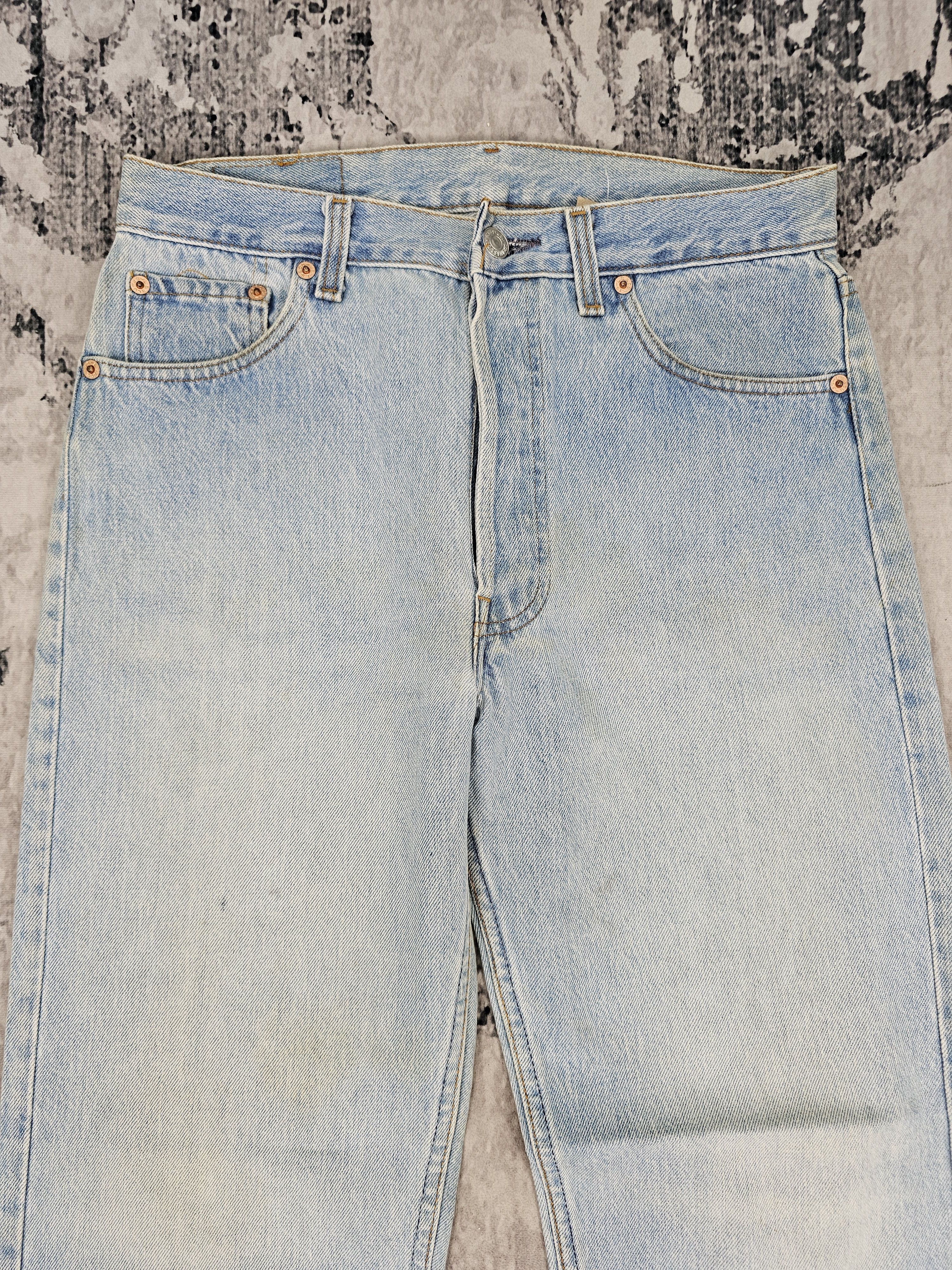 Levi's Vintage Clothing Vtg 90's LEVIS 501 XX Light Blue Faded Size 29X30 Jean L0413 Size US 29 - 4 Thumbnail