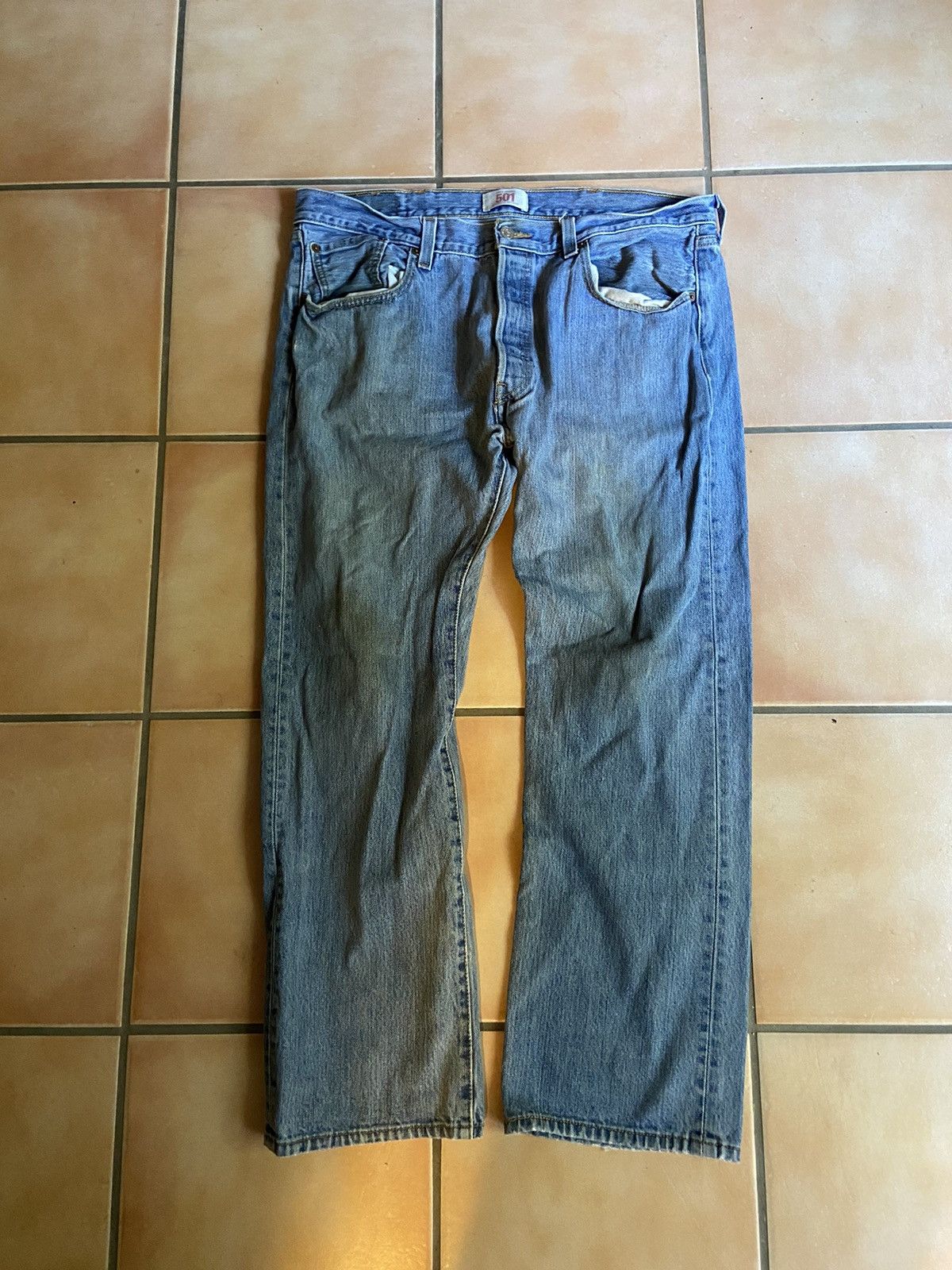 Levi's × Vintage Light dirt wash levis Size US 39 - 1 Thumbnail