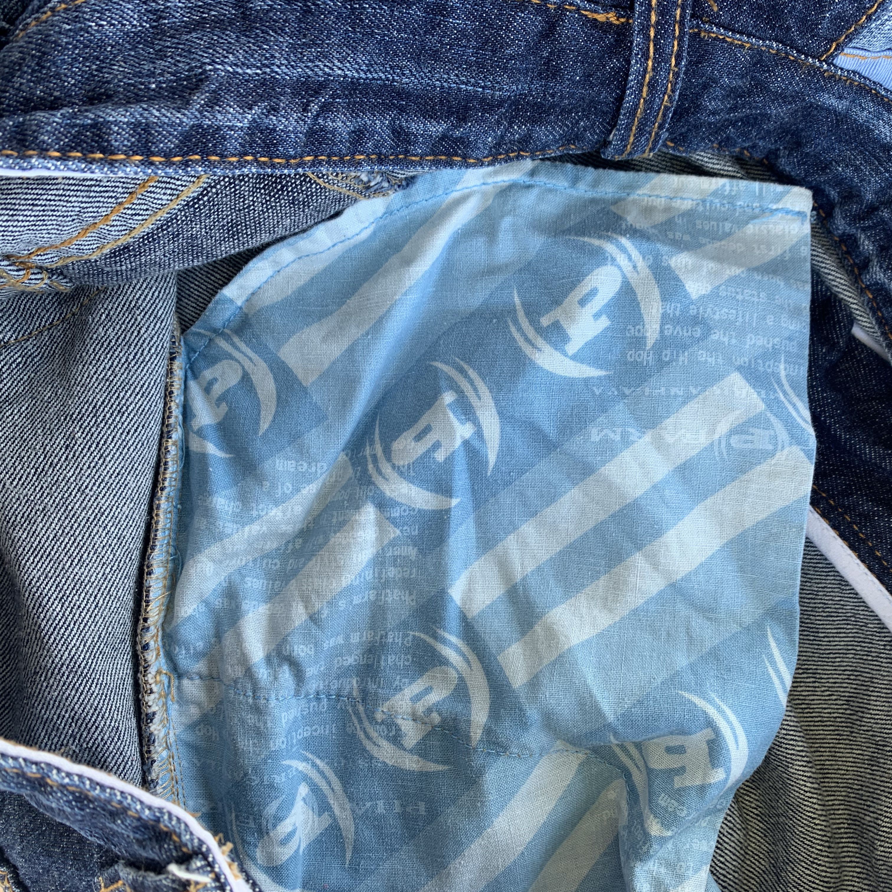 Phat Farm Vintage 90s PHAT FARM Jeans Denim Pants 2000s Y2K Baggy Rap Size US 34 / EU 50 - 11 Thumbnail