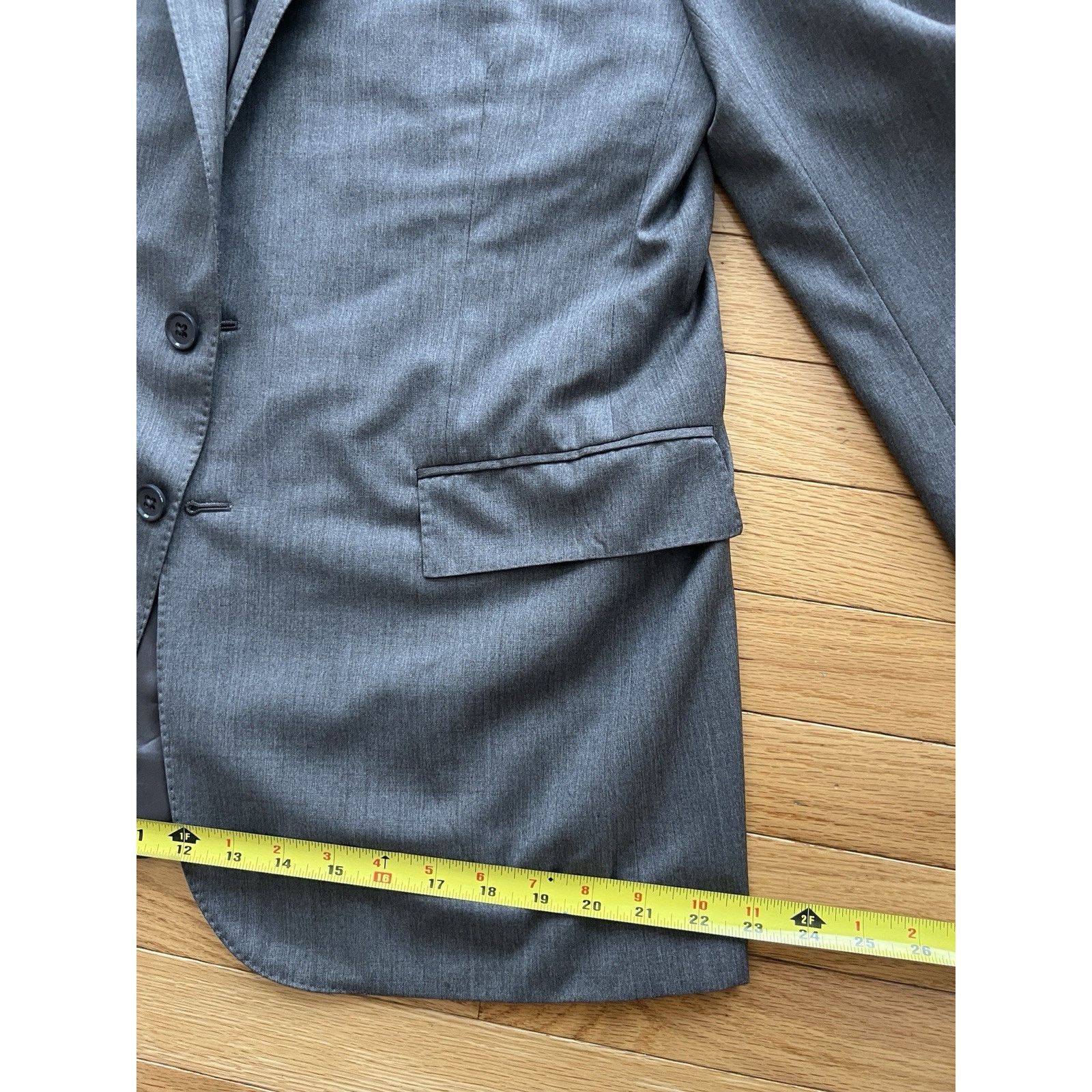 Ralph Lauren Black Label BLACK LABEL Ralph Lauren Wool Blazer Grey 42R Sport Coat Size 42R - 11 Thumbnail