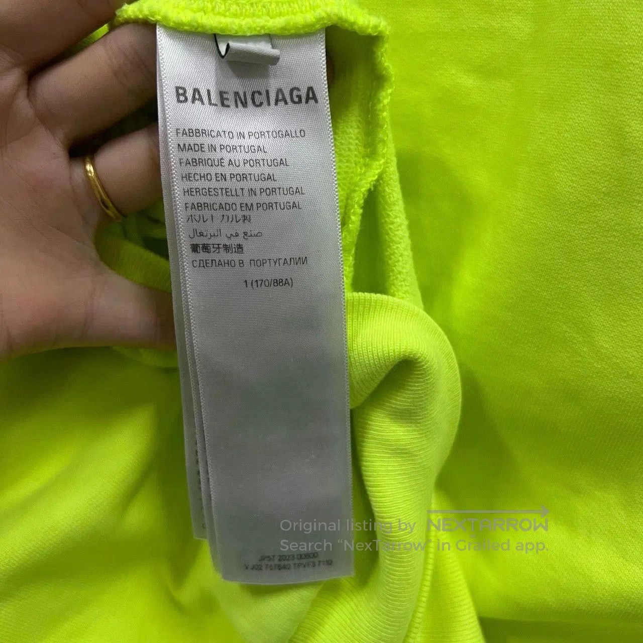 Balenciaga balenciaga neon yellow zip. Size US S / EU 44-46 / 1 - 4 Thumbnail