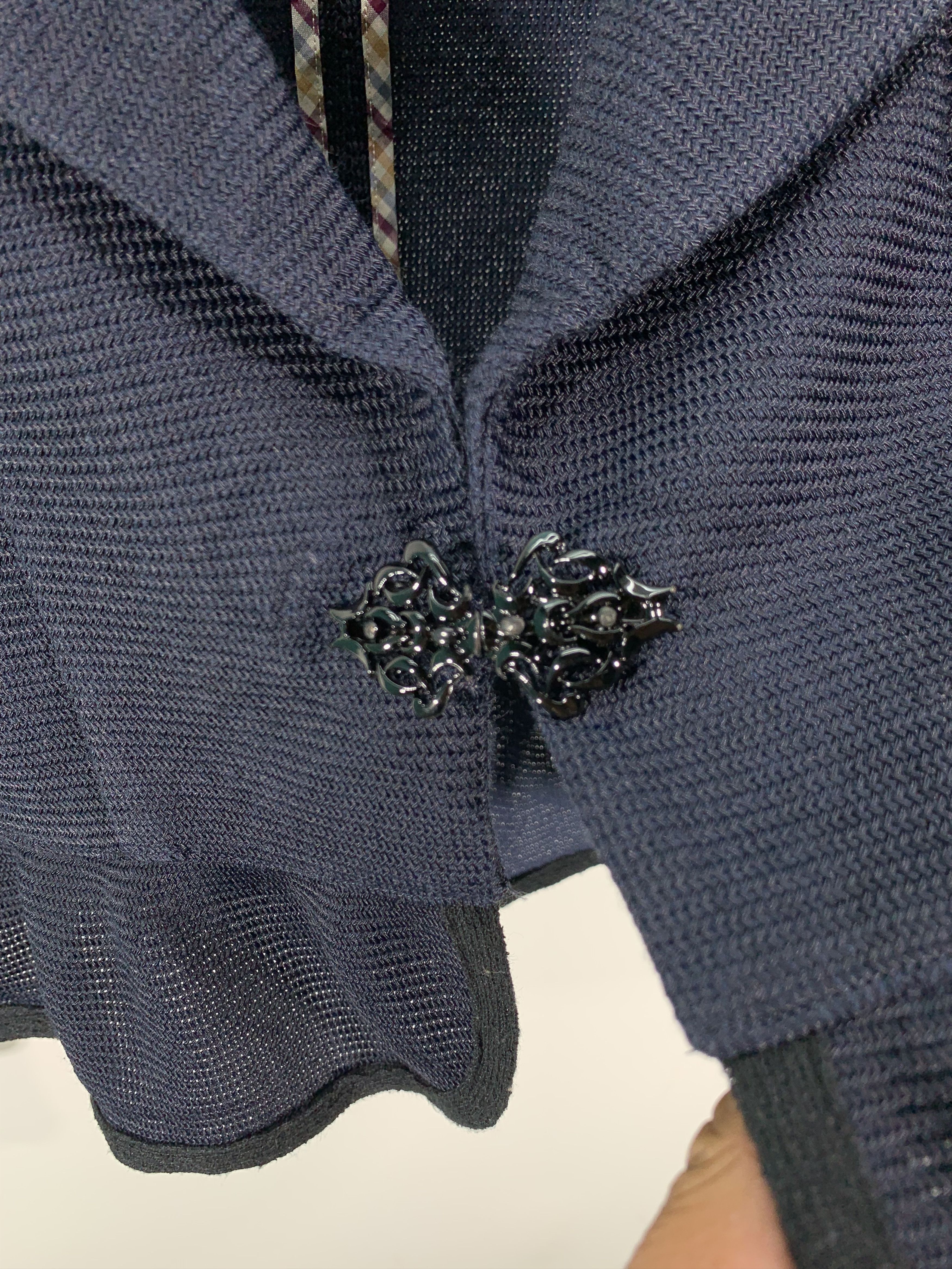 Japanese Brand × Vintage ⚡️Peyton Place Cropped Meshnet Jacket Size XS / US 0-2 / IT 36-38 - 4 Thumbnail