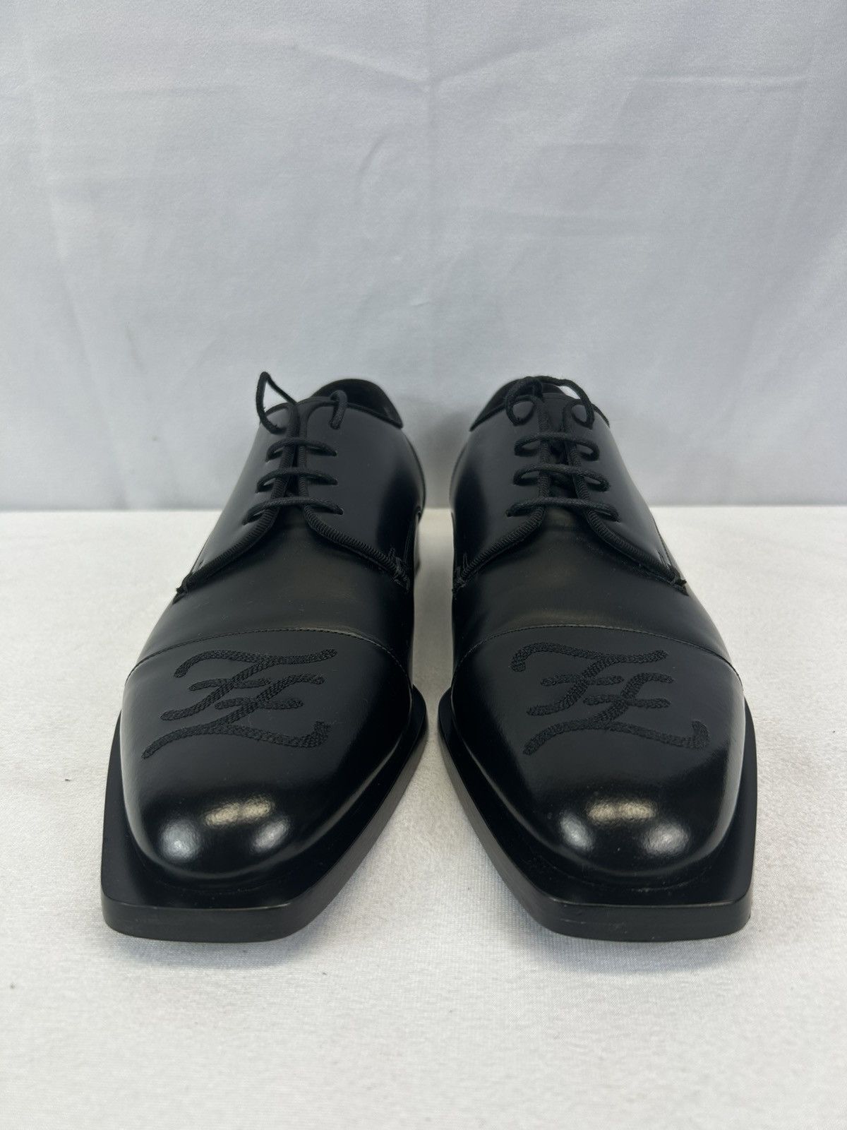 Fendi Fendi Fendi Karligraphy Derby Shoes Size US 10 / EU 43 - 3 Thumbnail