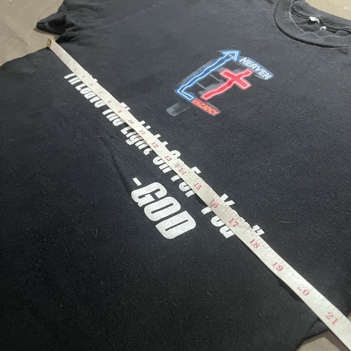 Vintage Vintage Y2K Jesus God Holy Bible Tee graphic streetwear Size US L / EU 52-54 / 3 - 5 Thumbnail