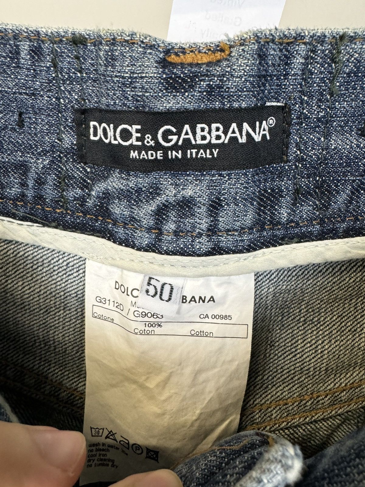 Dolce & Gabbana AW2005 Dolce & Gabbana hybrid patchwork cargo jeans Size US 35 - 6 Thumbnail