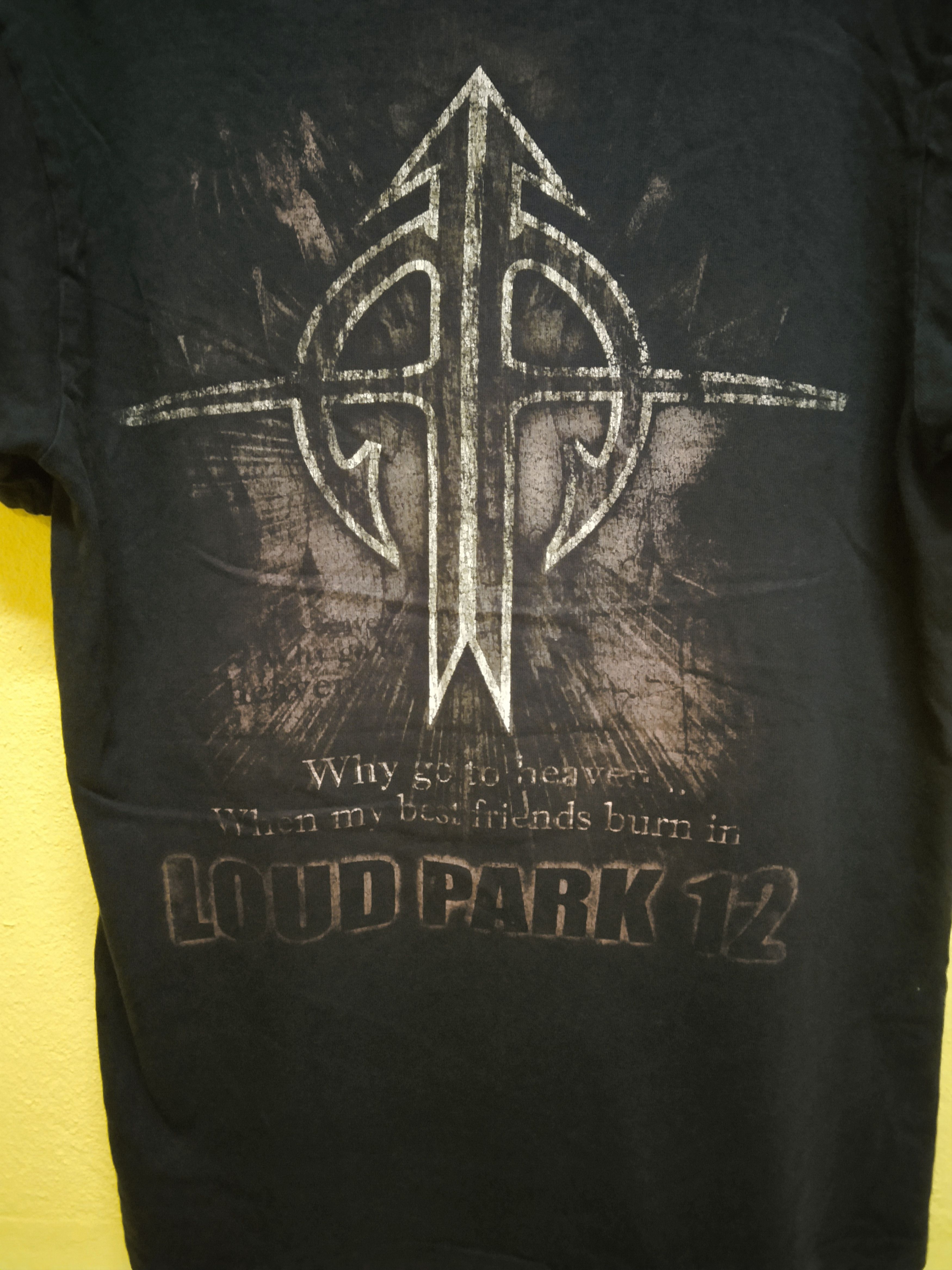 Band Tees × Vintage Vintage Sonata Artica Loud Park 2 Shirt Size US L / EU 52-54 / 3 - 4 Thumbnail