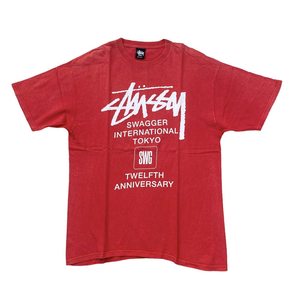 Stussy Stussy x Swagger 12th Anniversary World Tour Tee Grailed
