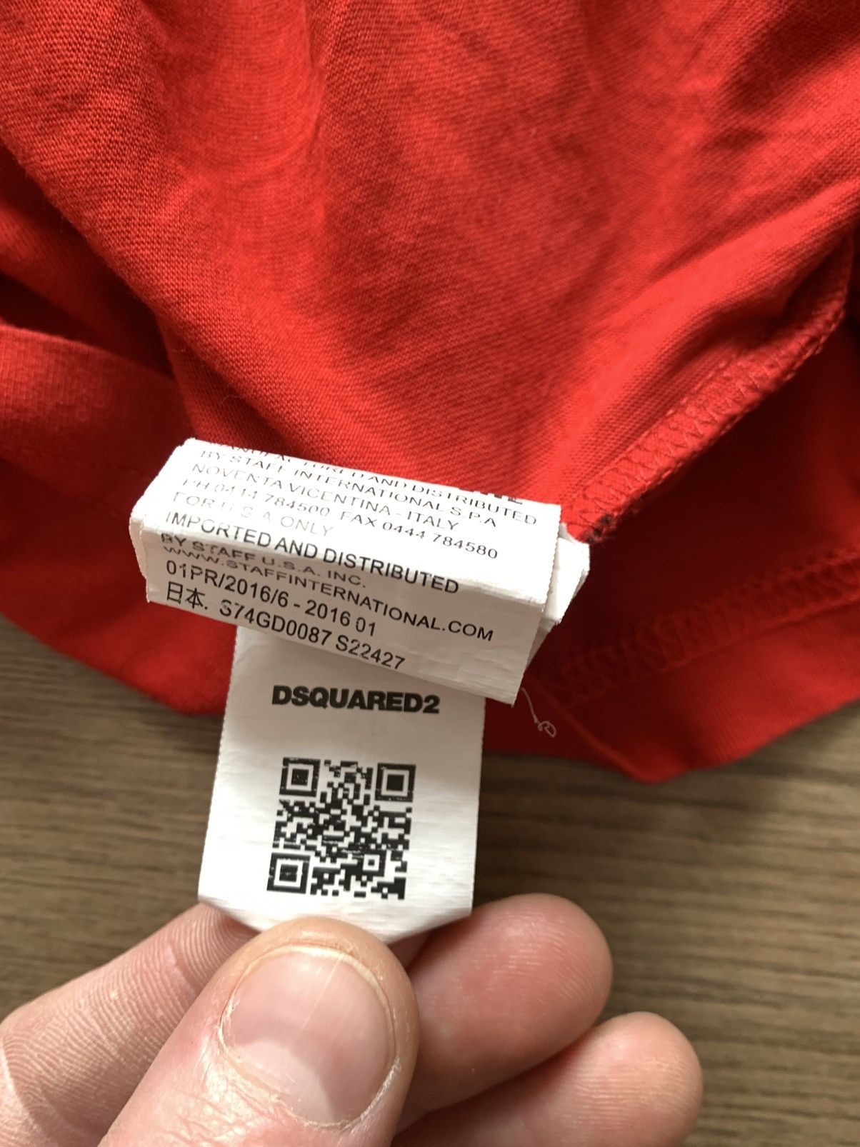 Dsquared2 Dsquared2 t-shirt Size US XXL / EU 58 / 5 - 9 Thumbnail