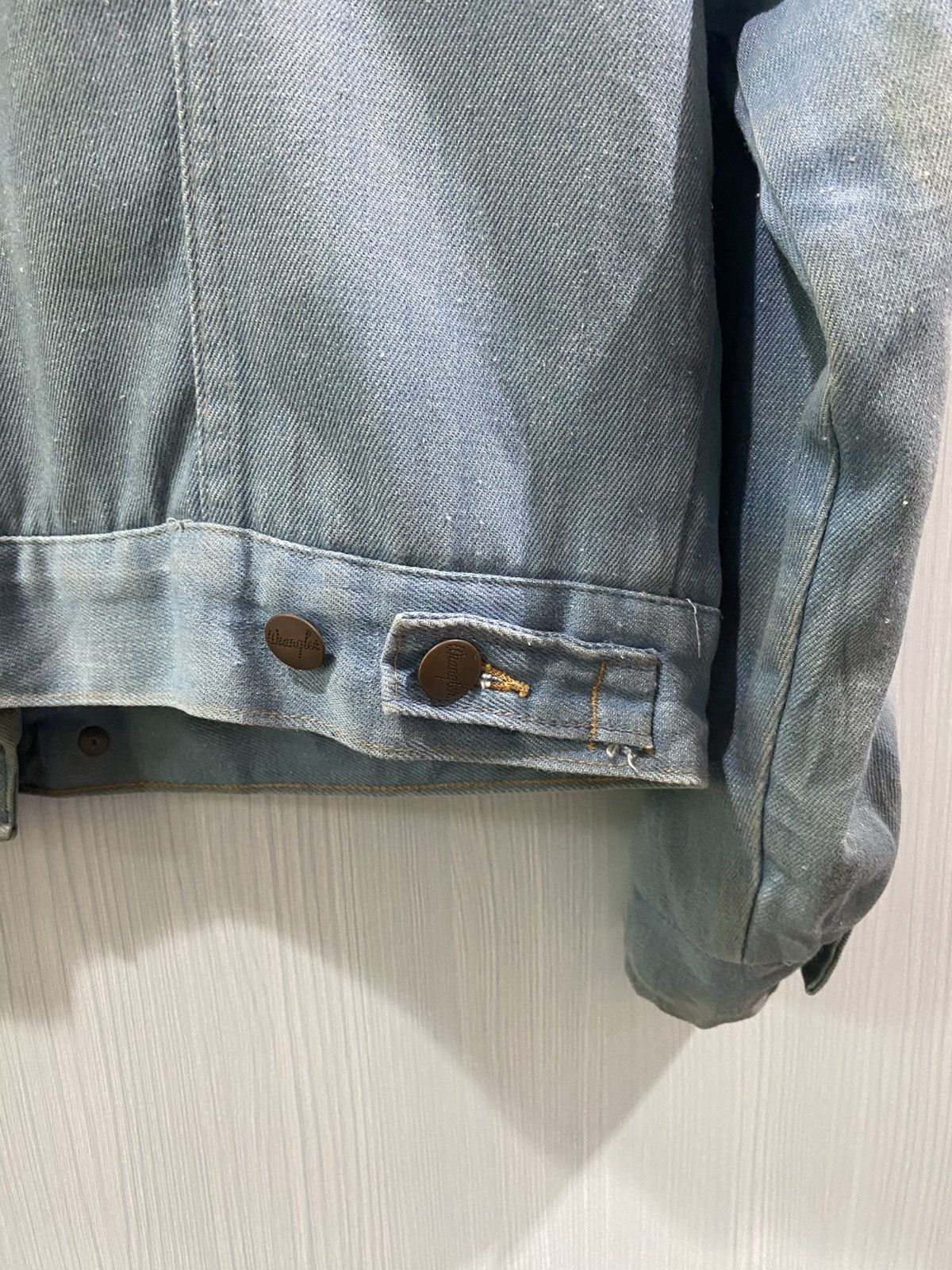 Vintage × Wrangler Vintage 70s Wrangler Sherpa Denim Jacket Size US S / EU 44-46 / 1 - 10 Thumbnail