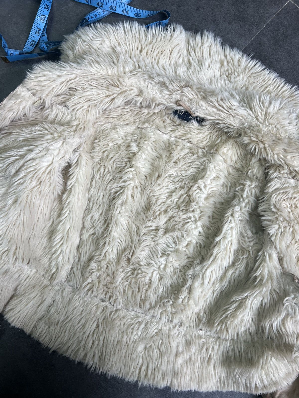 Emporio Armani Armani y2k opium DG style Shearling Faux Fur Jacket Size M / US 6-8 / IT 42-44 - 8 Thumbnail