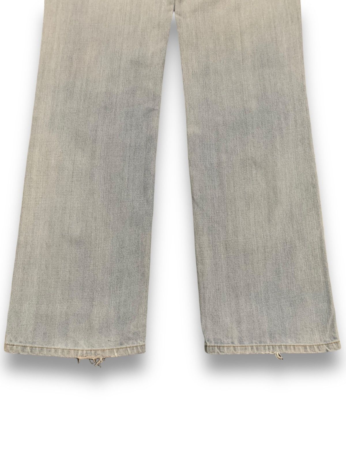 45rpm Vintage Japanese Brand 45rpm Slim Straight Ripped Jeans Size US 27 - 14 Thumbnail