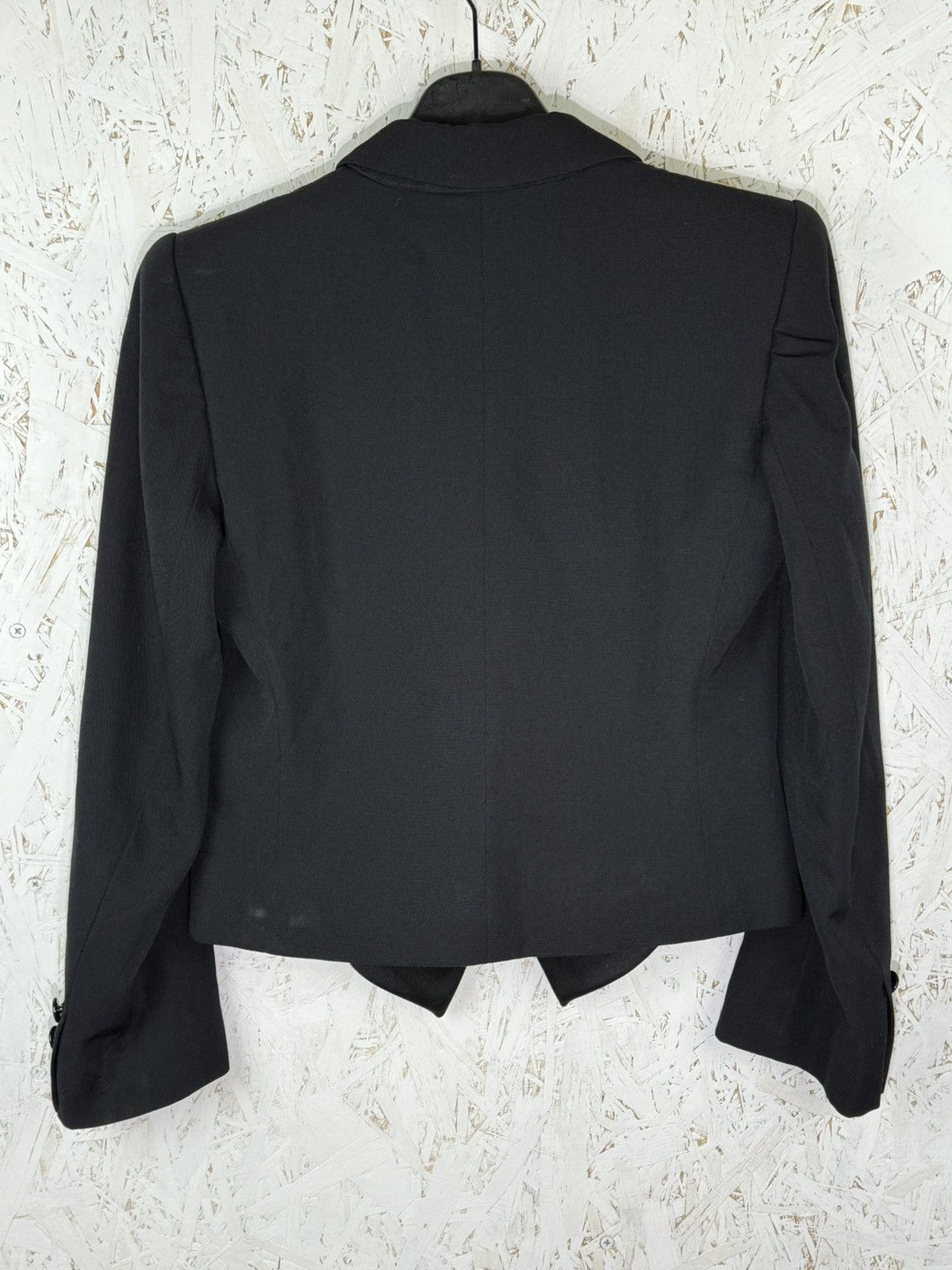 Yves Saint Laurent 80s YSL Yves Saint Laurent Rive Gauche Tuxedo Jacket Size 38 Size XS / US 0-2 / IT 36-38 - 6 Thumbnail