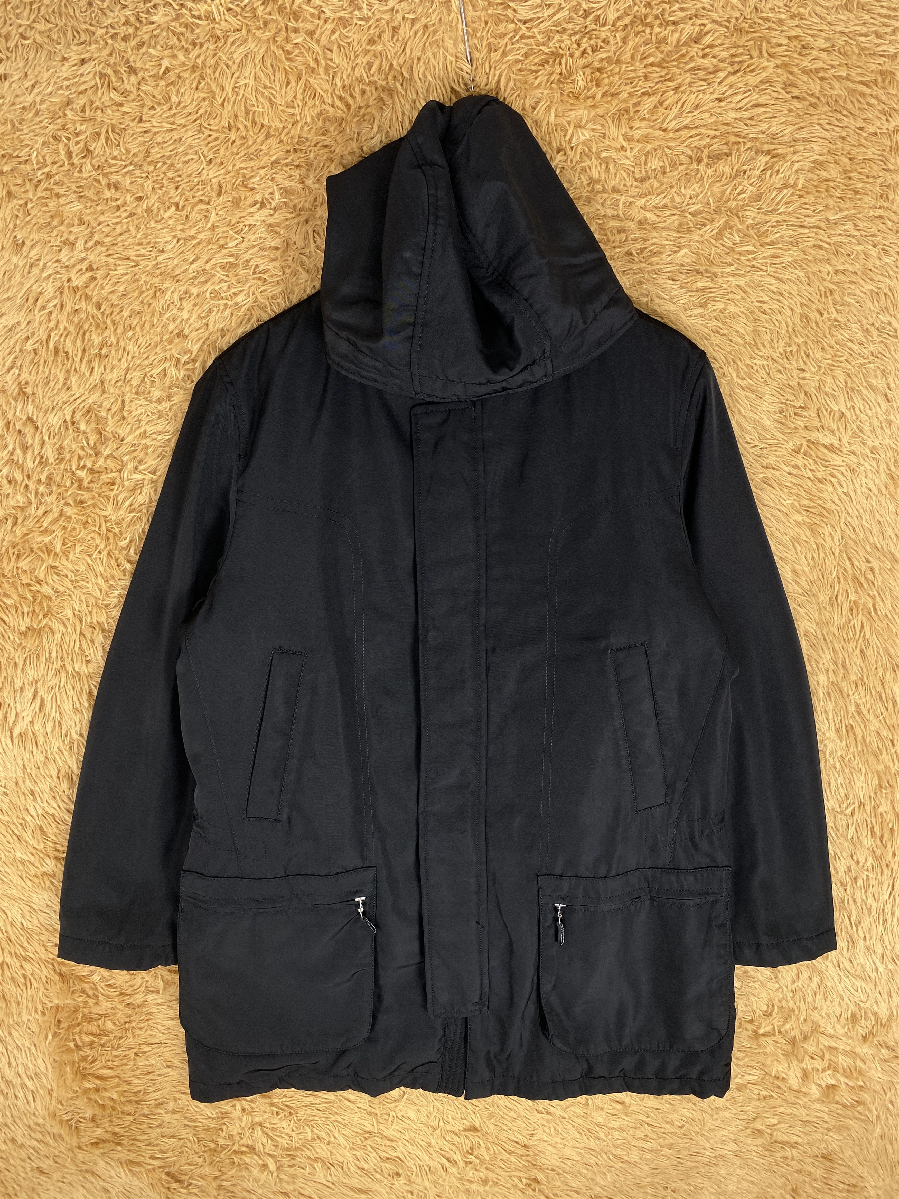 Paul Stuart Vintage Paul Stuart Hoodie Flannel Jacket J2300 Size US S / EU 44-46 / 1 - 1 Thumbnail