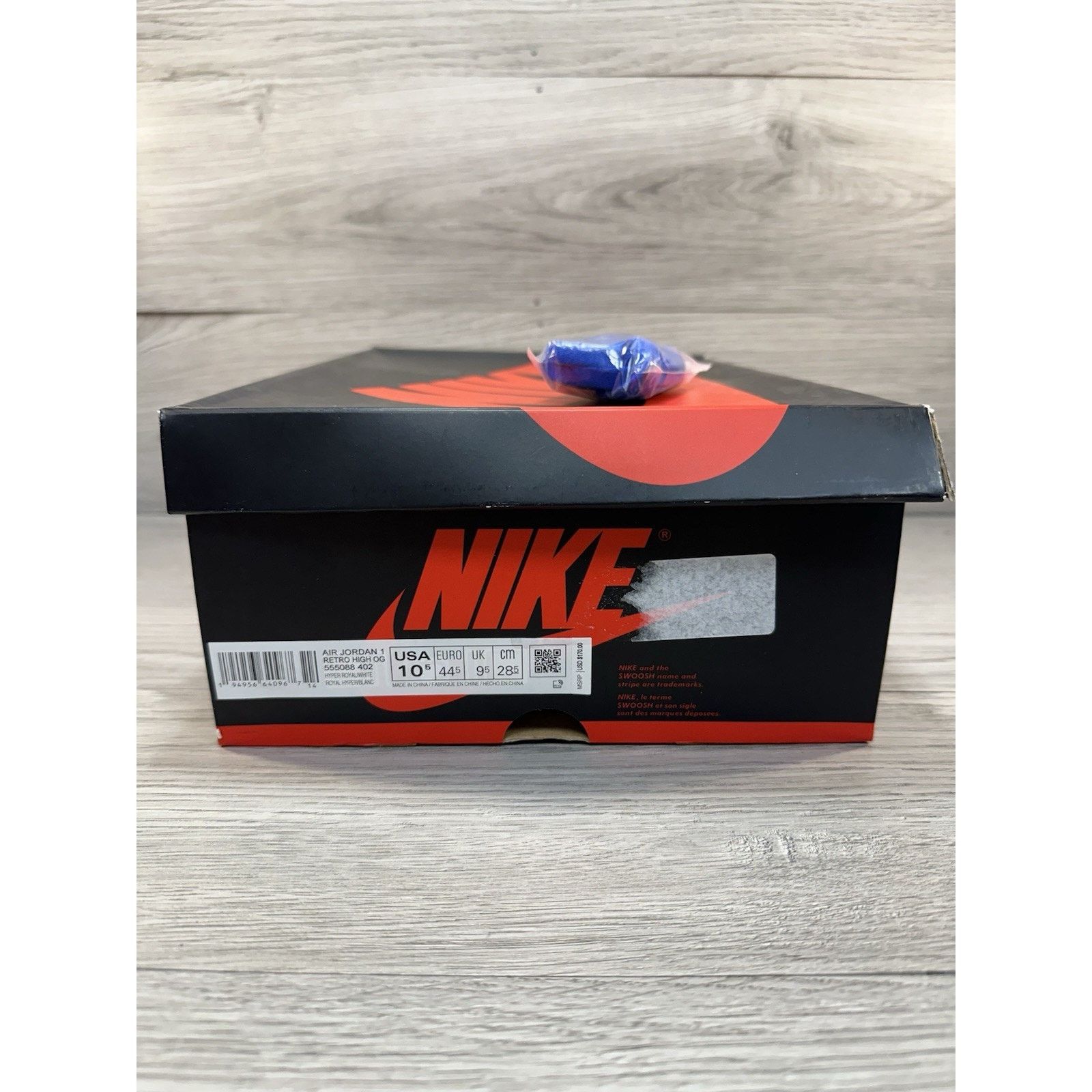 Jordan Brand Jordan 1 Retro OG High Hyper Royal - Size 10.5 Size US 10.5 / EU 43-44 - 8 Thumbnail