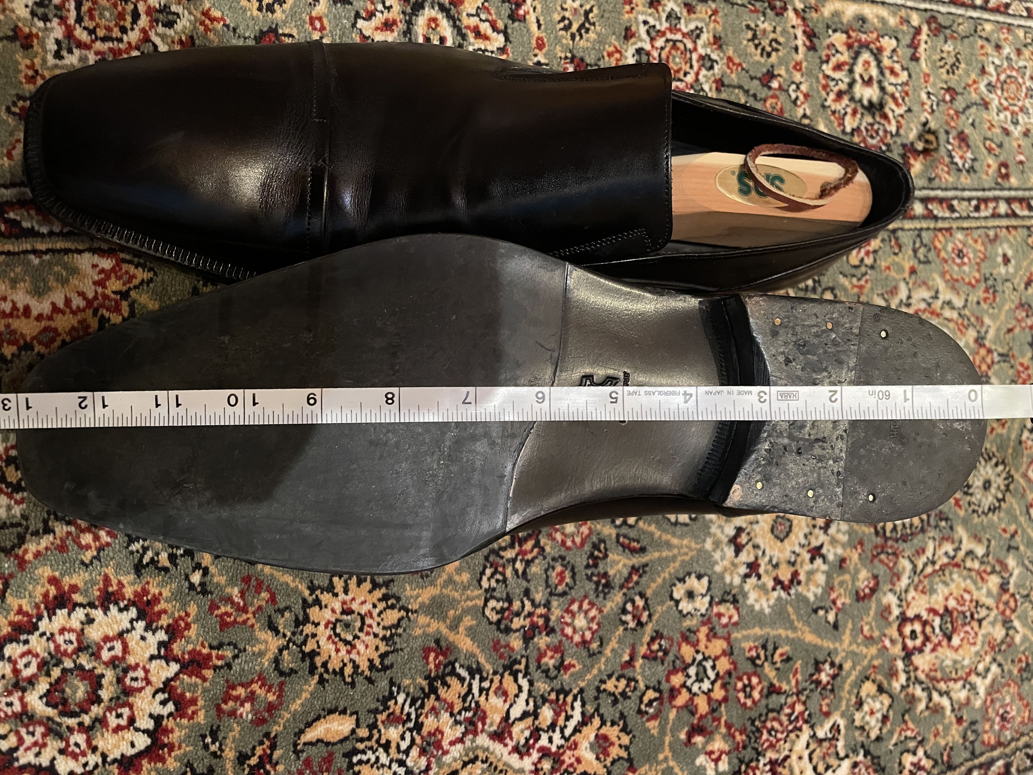Other LANCIO MEN'S SIZE 45 CALF SKIN DRESS SHOE Hand made in Italy Size US 12 / EU 45 - 13 Thumbnail