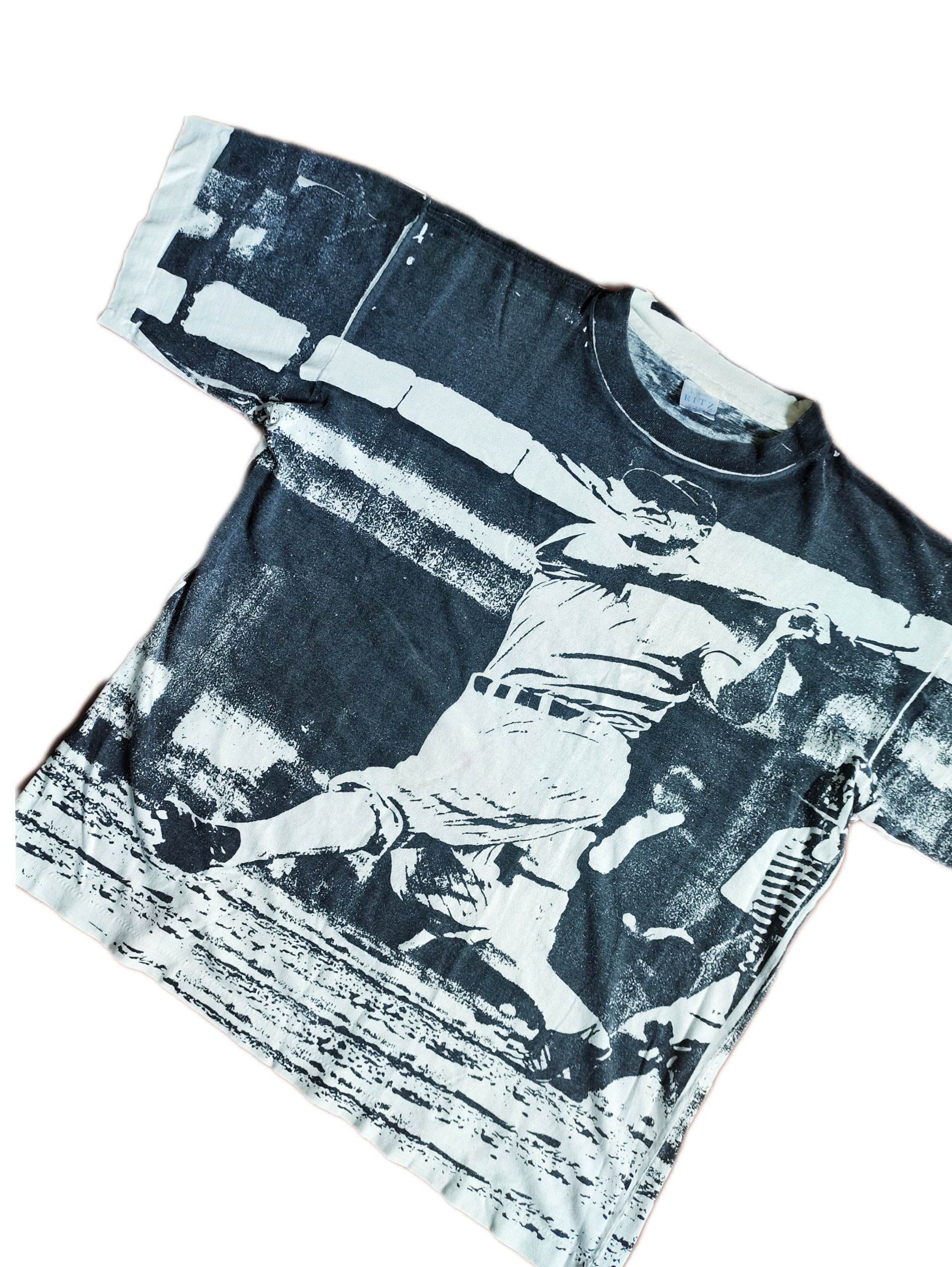 Vintage Vintage Babe Ruth All over print 90s T-Shirt Size US XL / EU 56 / 4 - 3 Thumbnail