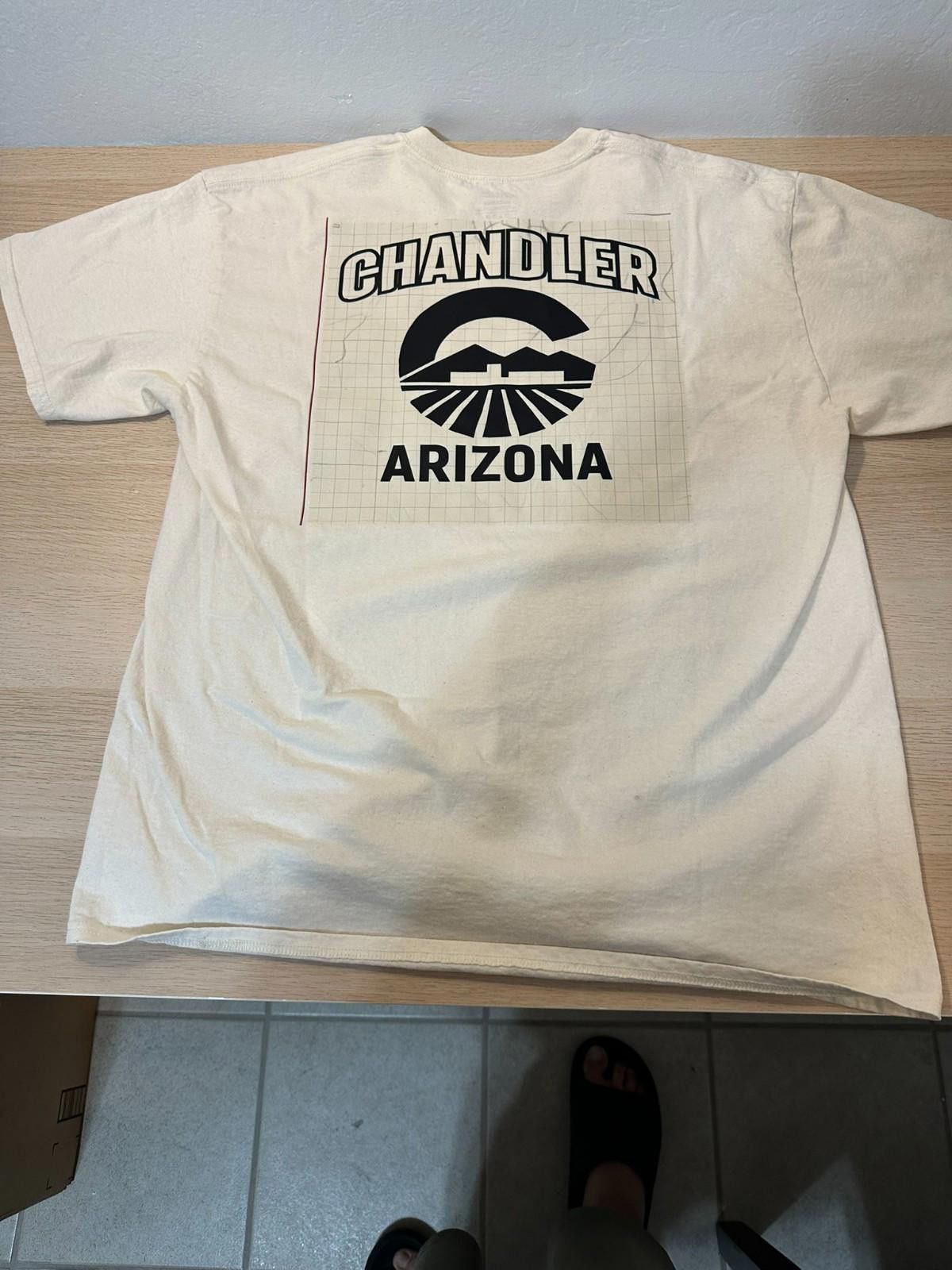 The Unbranded Brand Custom Chandler AZ Tee – DTF Print on Repurposed Shirt Size US XL / EU 56 / 4 - 7 Thumbnail