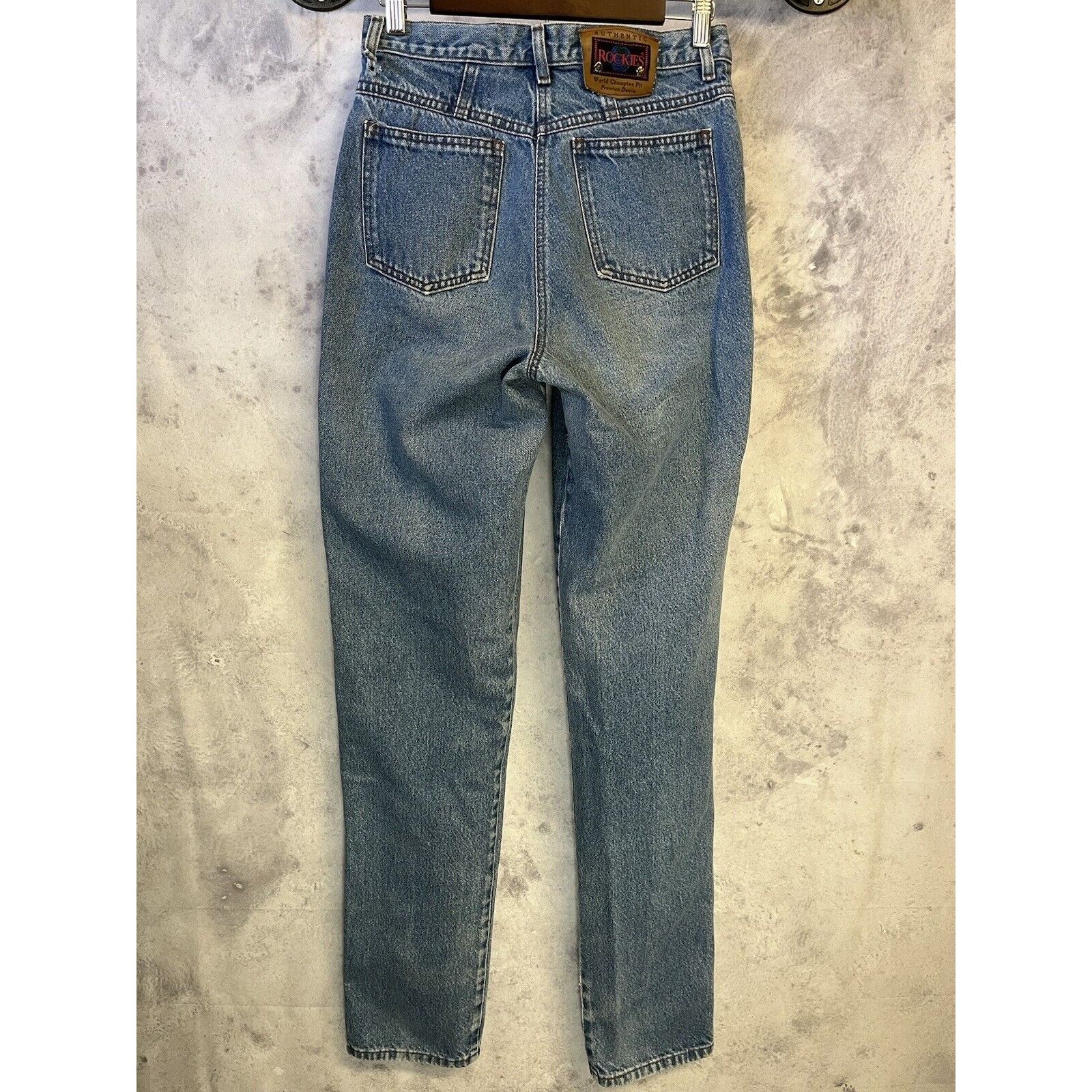 Vintage Vintage Rocky Mountain Jeans Womens 31/11 (26x35) Rockies Size 26" / US 2 / IT 38 - 2 Thumbnail