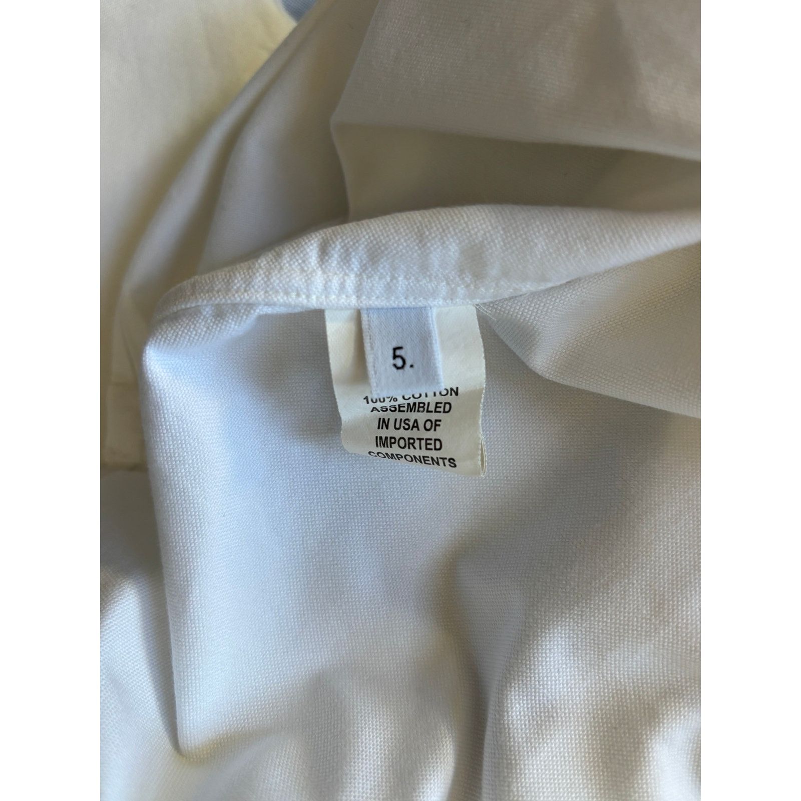 Thom Browne Thom Browne White Contrast Panel LS Button Down Size 5 XXL Size US XXL / EU 58 / 5 - 5 Thumbnail