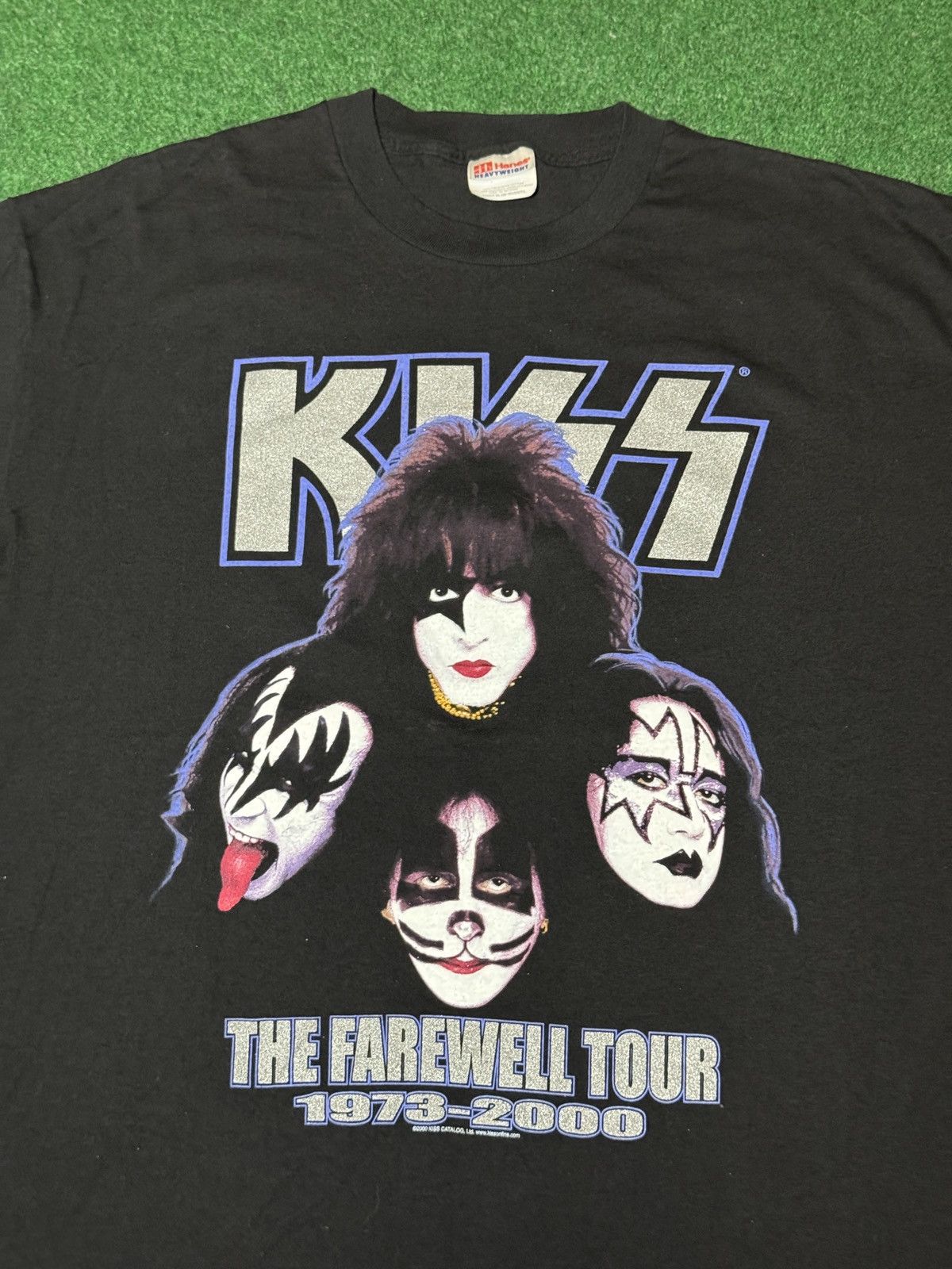 Band Tees Vintage 90s Kiss Farewell Tour Rock XL Concert T Shirt Size US XL / EU 56 / 4 - 2 Thumbnail